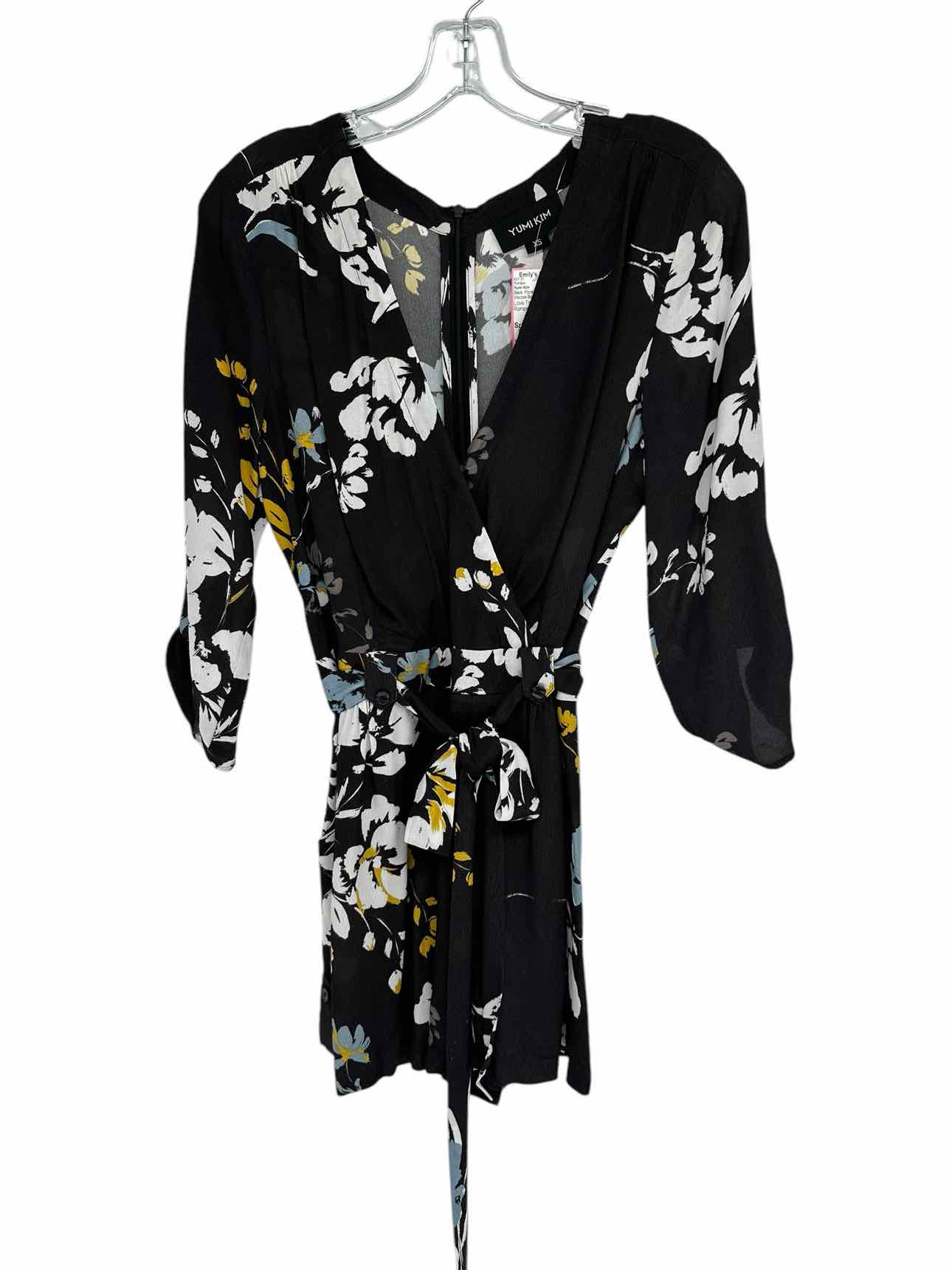 Yumi Kim Love Triangle Liz Romper Black Size XS