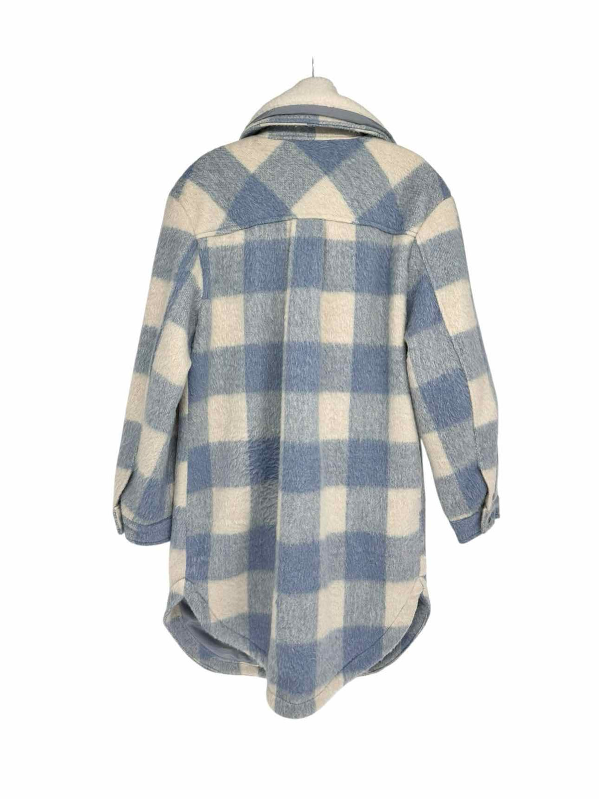 Koolaburra by Ugg Blue Buffalo Plaid Jacket Size M