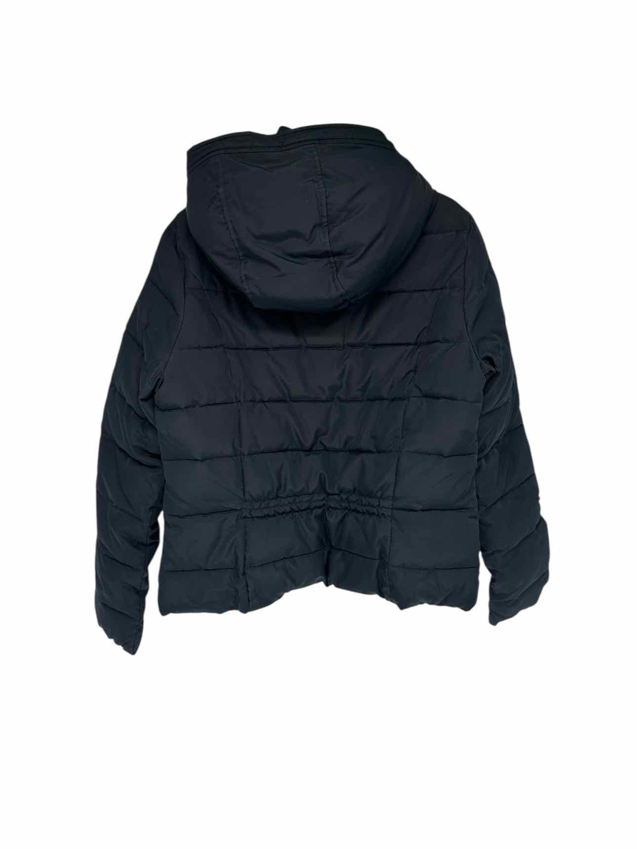 Hollister Navy Puffer Jacket Size L