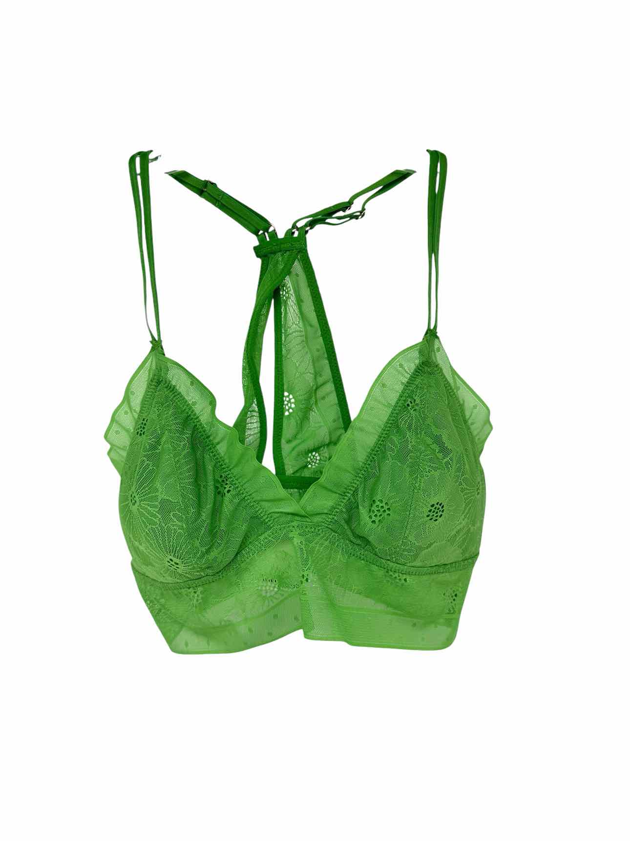 Aerie Racerback Bralette Green Size M