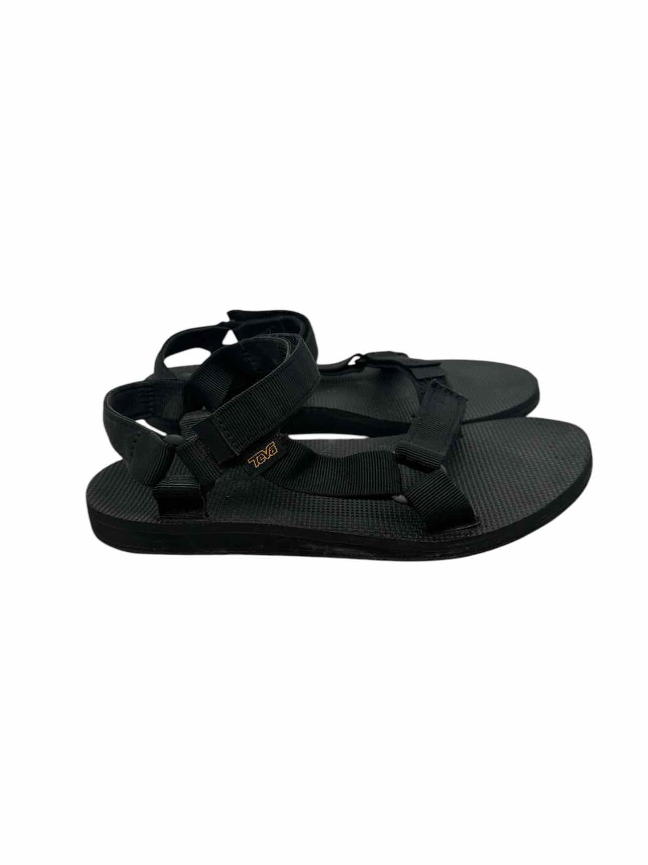 Teva Original Universal Sandal Black Shoe Size 9