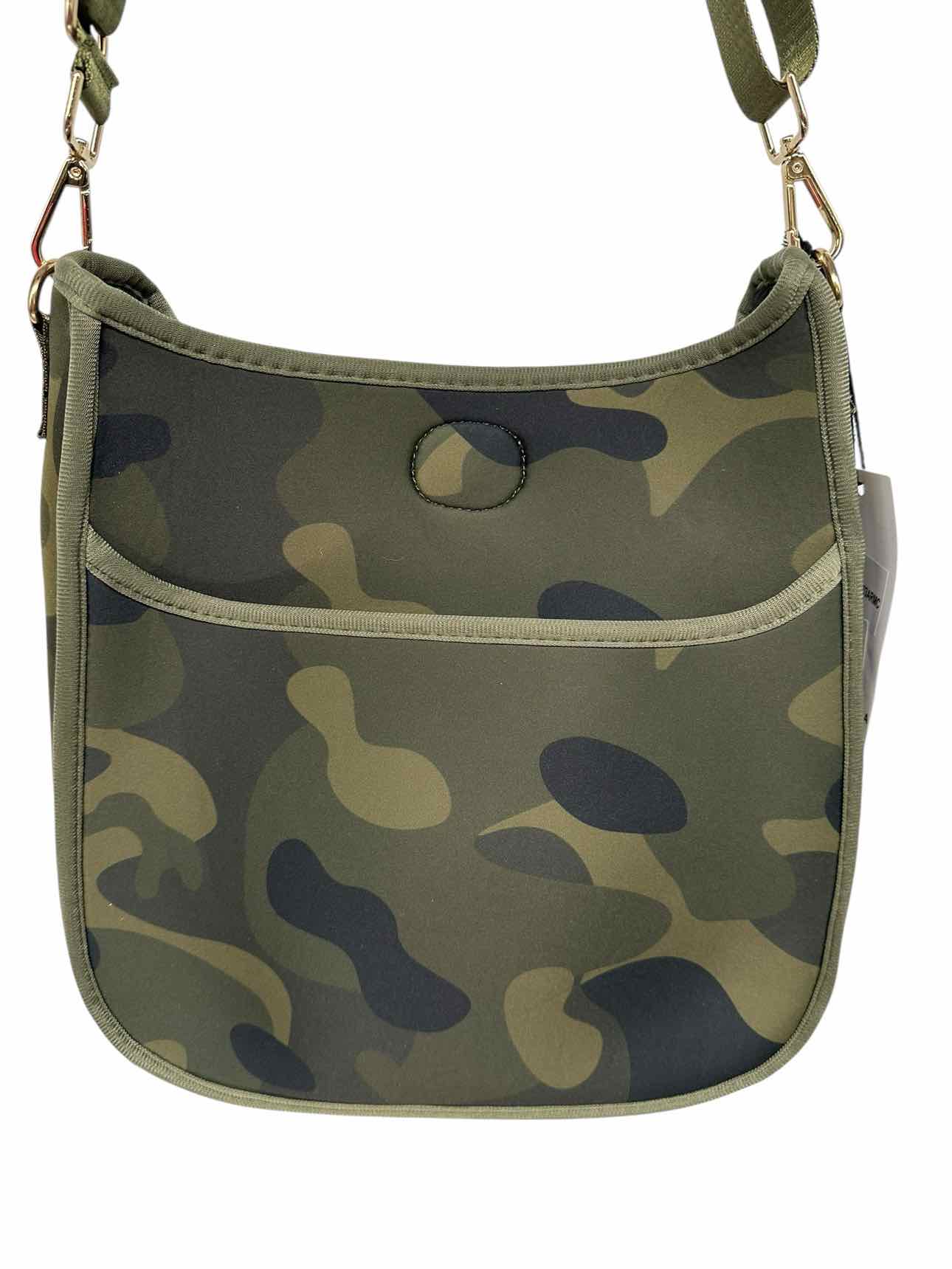 Ah Dorned Green Neoprene Crossbody **NEW**