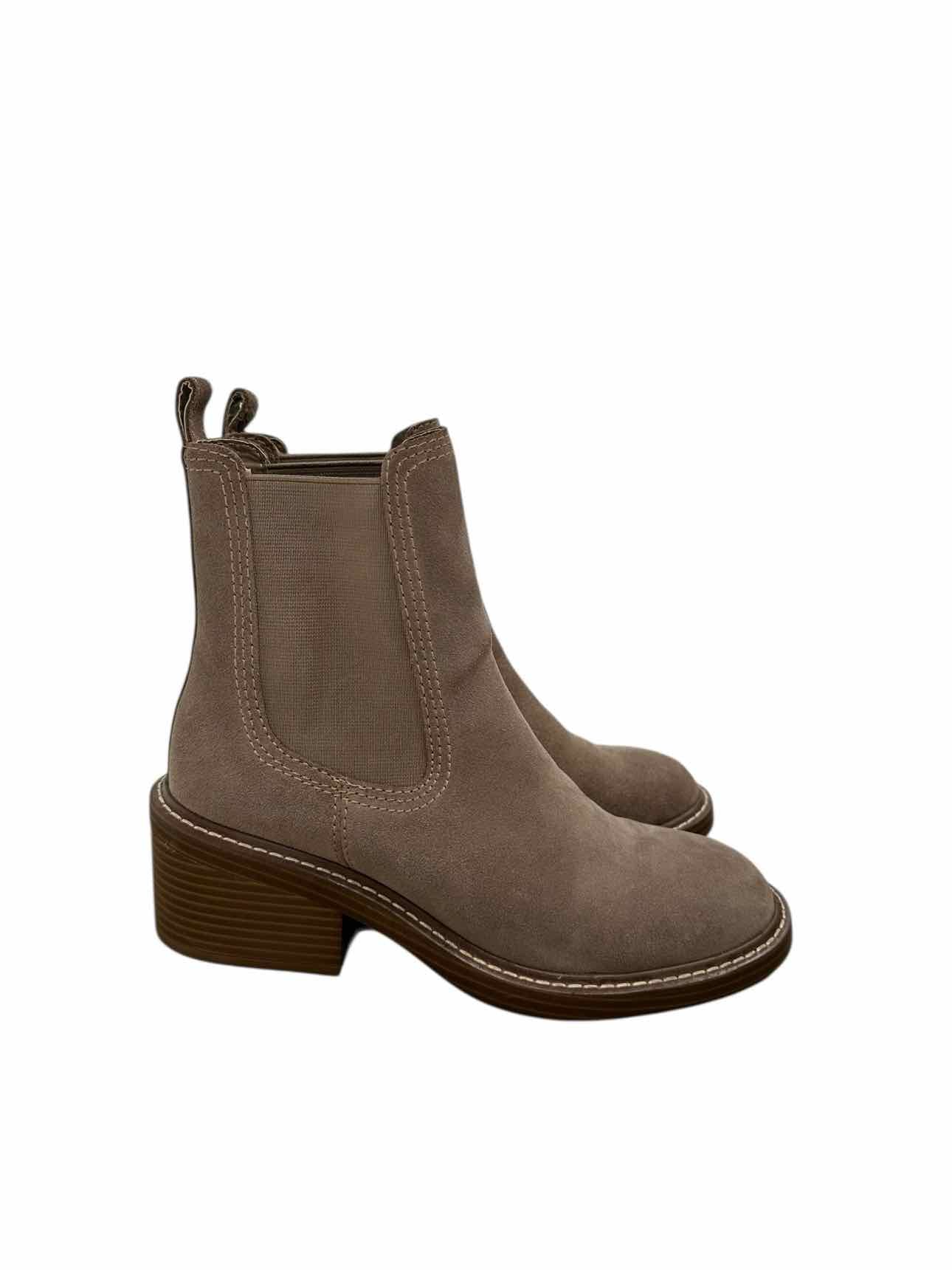 Steve Madden Laurely Chelsea Boot Taupe Shoe Size 8