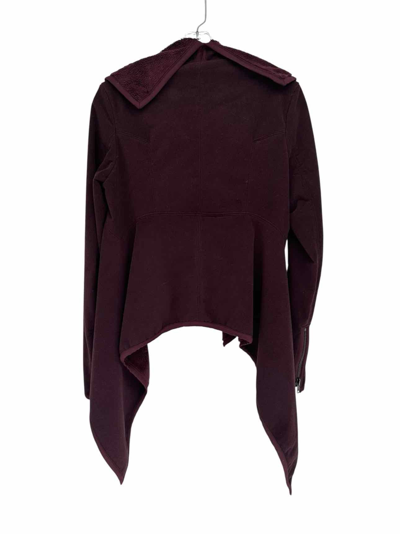 Lululemon Presence of Mind in Bordeaux Drama Maroon Jacket Size 6