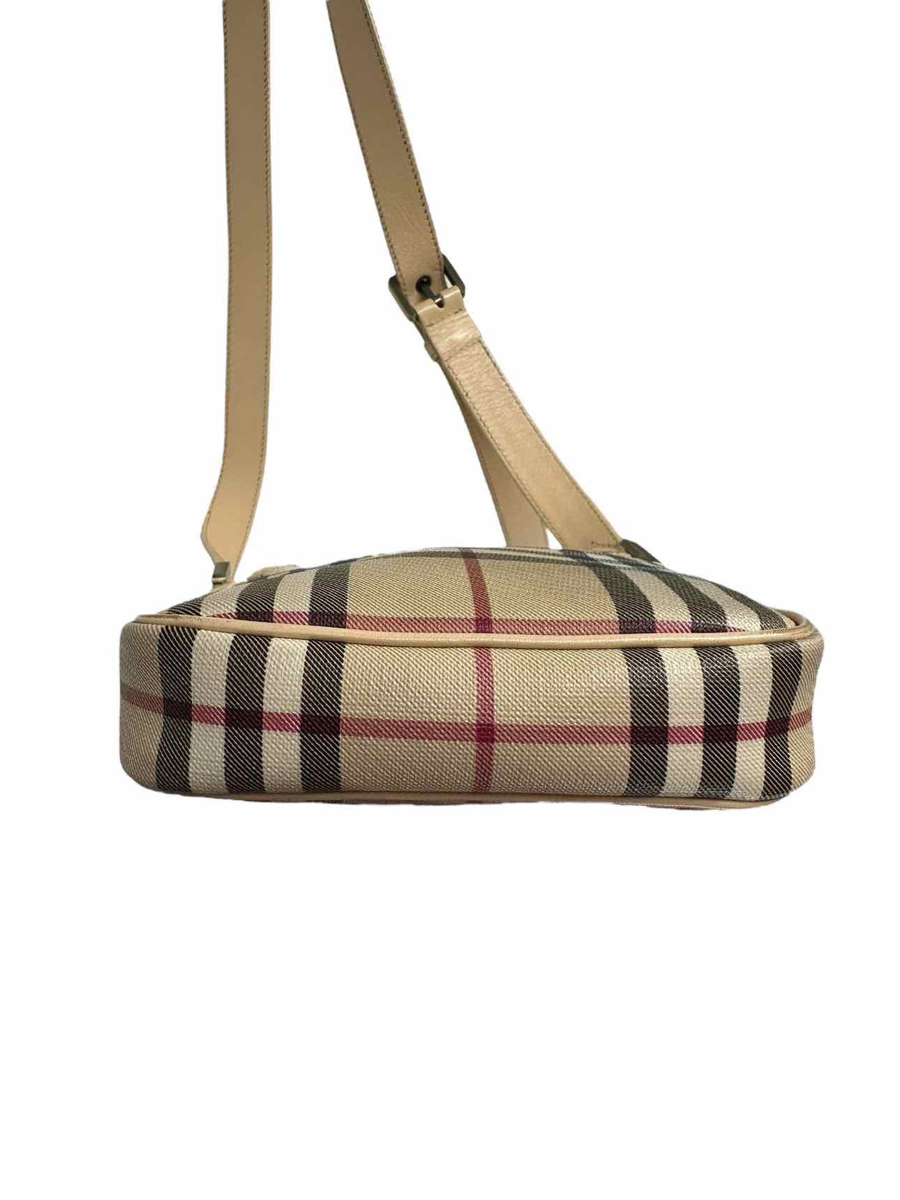 Burberry PVC Nova Check Crossbody Bag