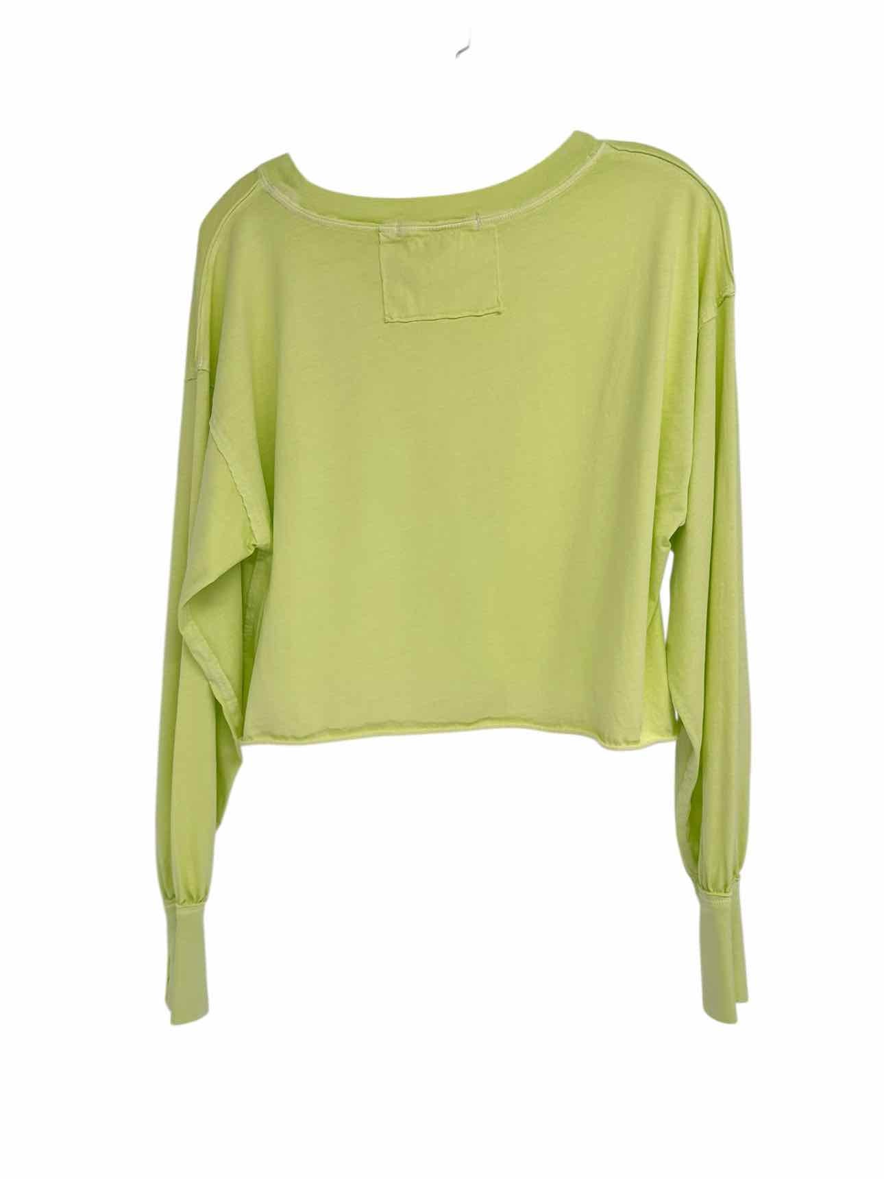 We The Free Austin Crop Tee Green Size XS