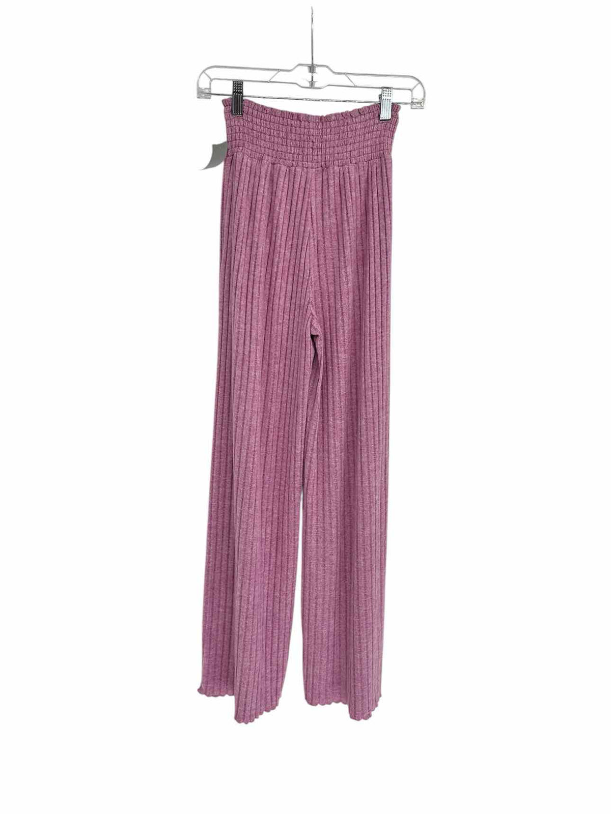 Z Supply Pink Dawn Smocked Rib Pants Size XS