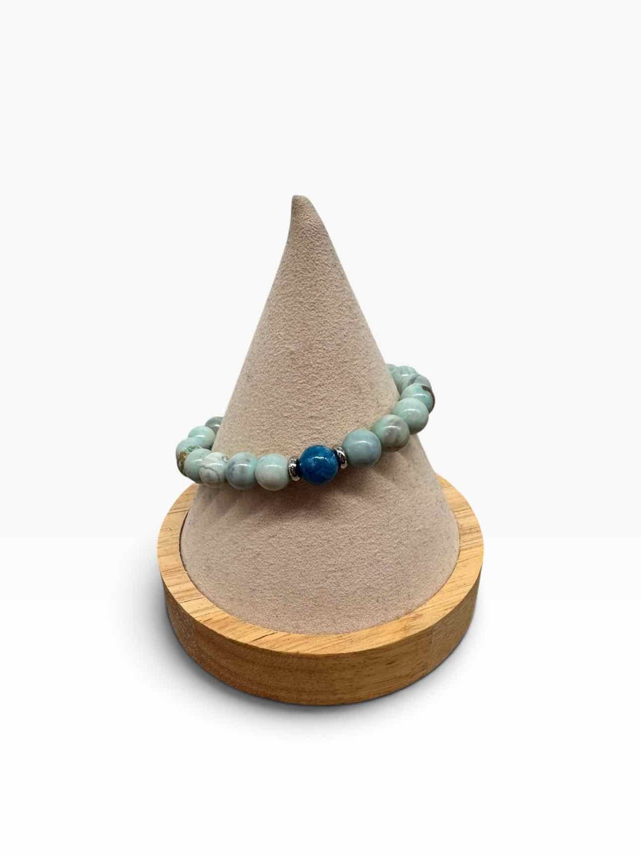 T. Jazelle Confidence Bracelet in Robins Egg Agate Bracelet