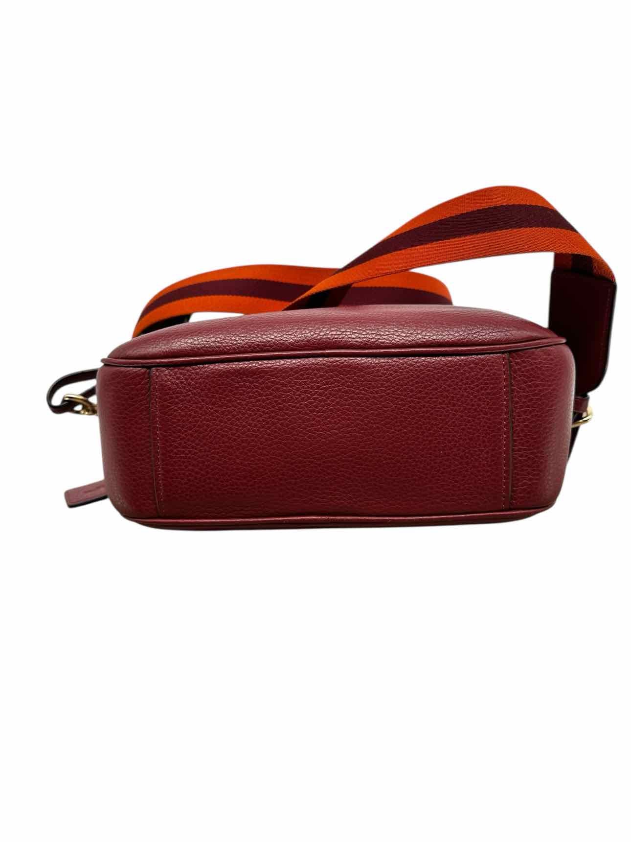 Coach Jamie Camera Bag Red Leather Crossbody