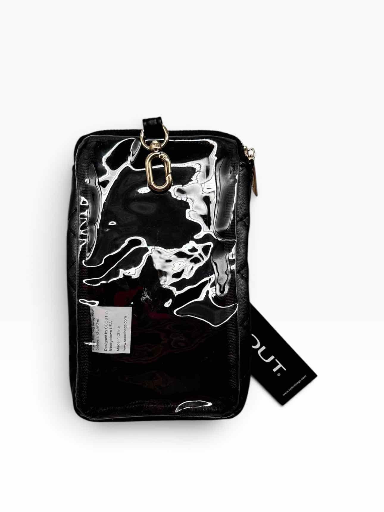 Scout Call Me Maybe Touchscreen Phone Pouch in Black Quilted **NEW**