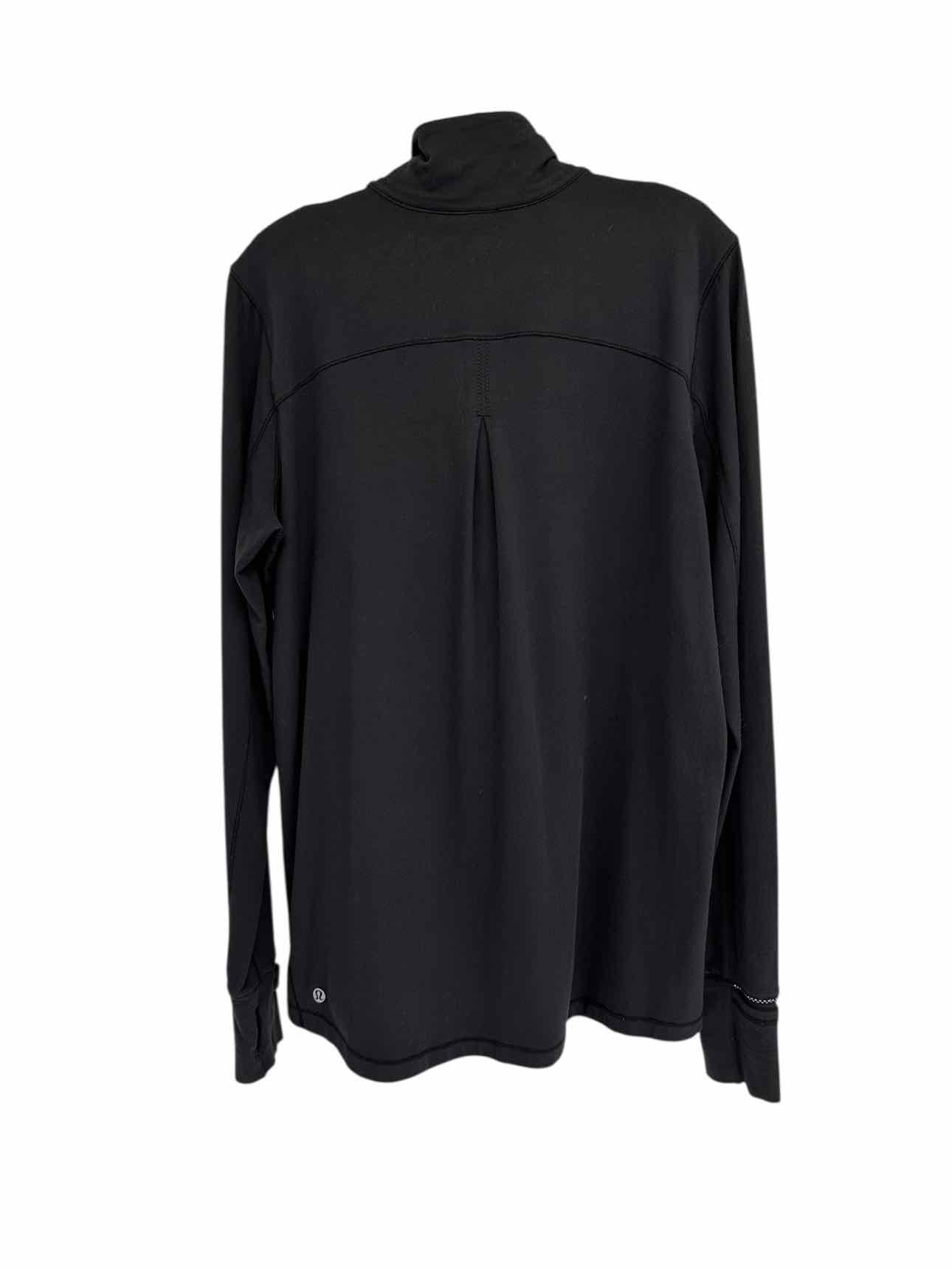 Lululemon Outrun Half-Zip Black Size 12