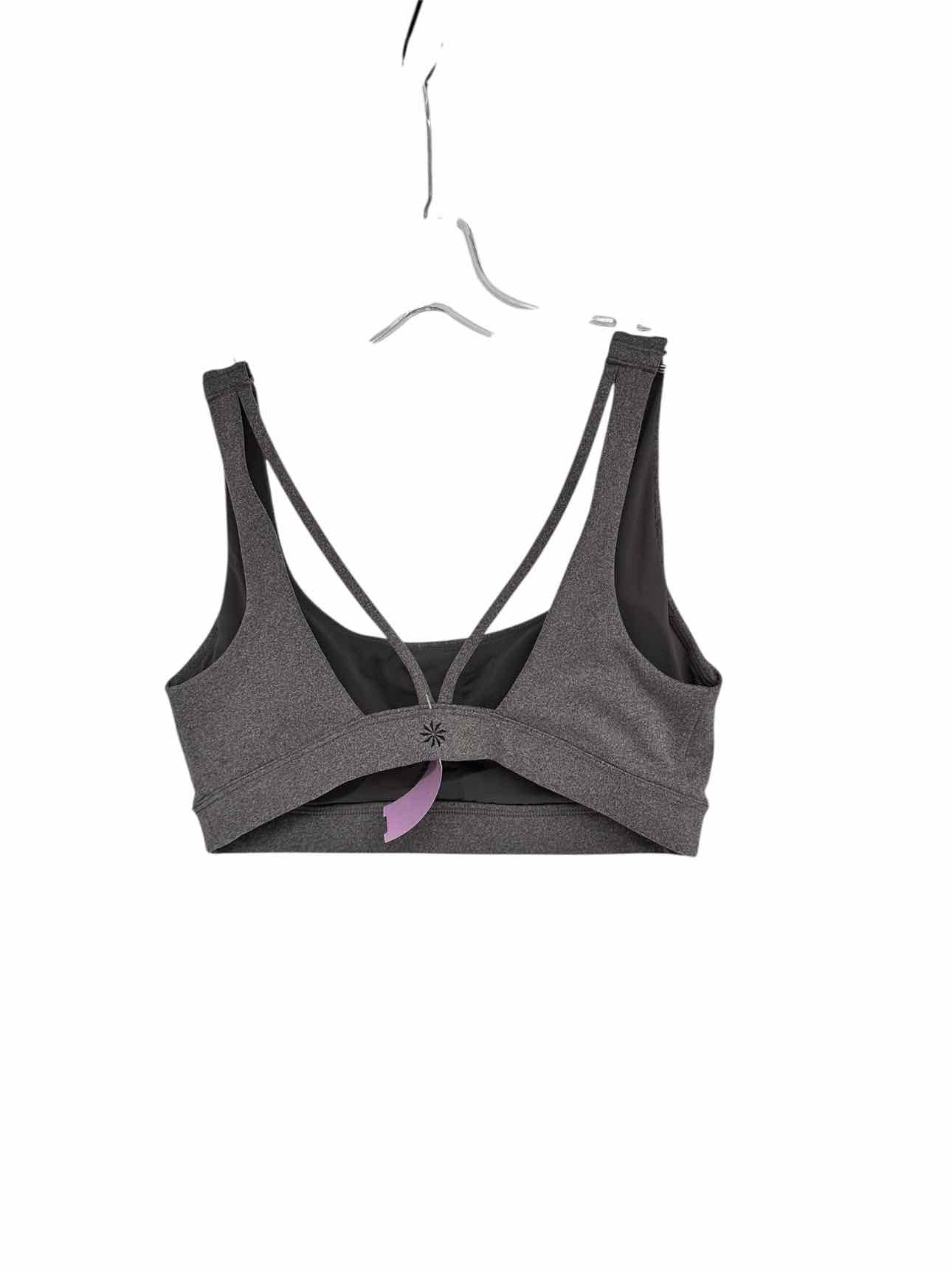 Athleta Exhale Bra Gray Size S