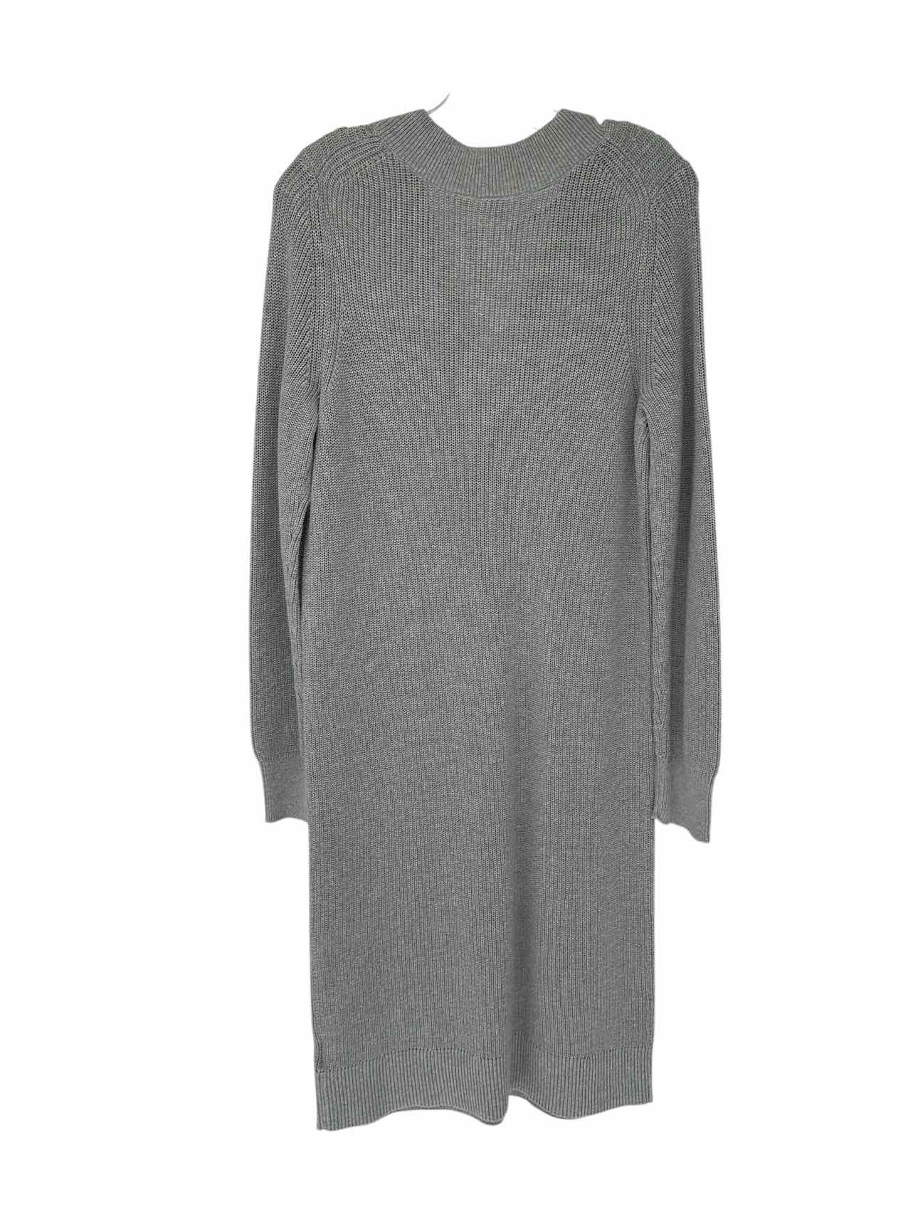 GAP Gray Long Sleeve Sweater Dress Size M