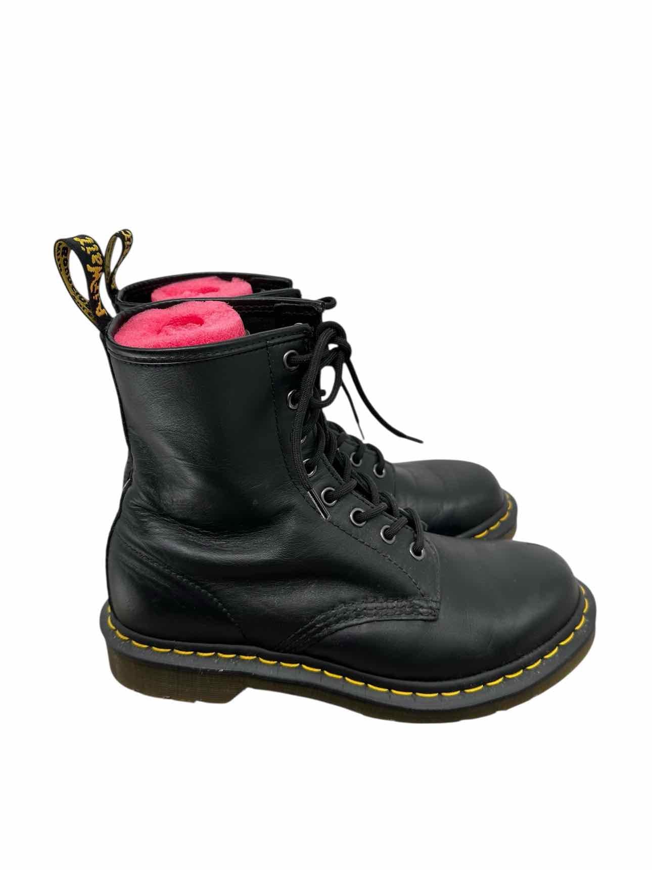 Dr. Martens 1460 Boot Lug Sole Black Shoe Size 8