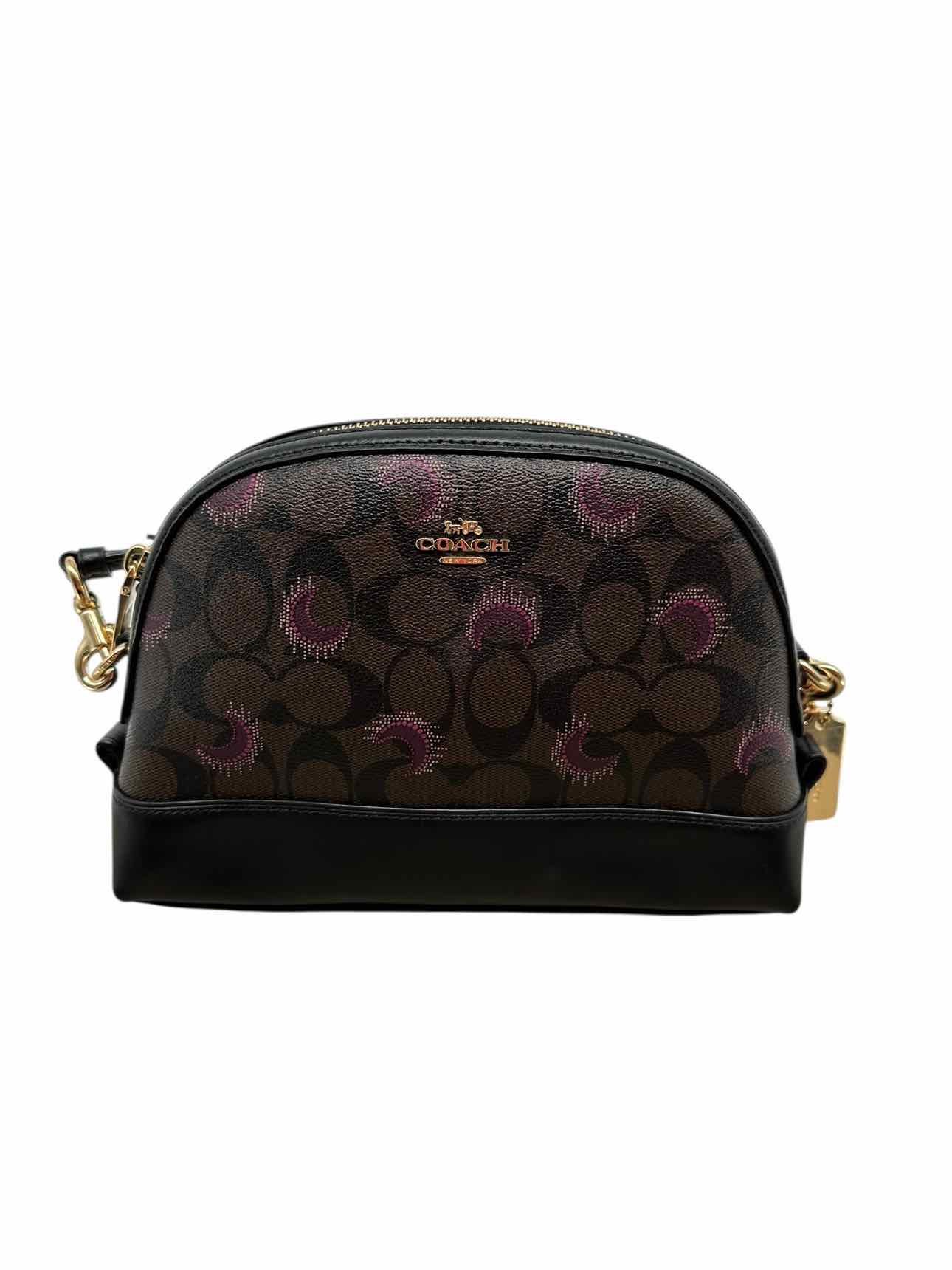 Coach Dome Crossbody in Signature Canvas With Moon Print