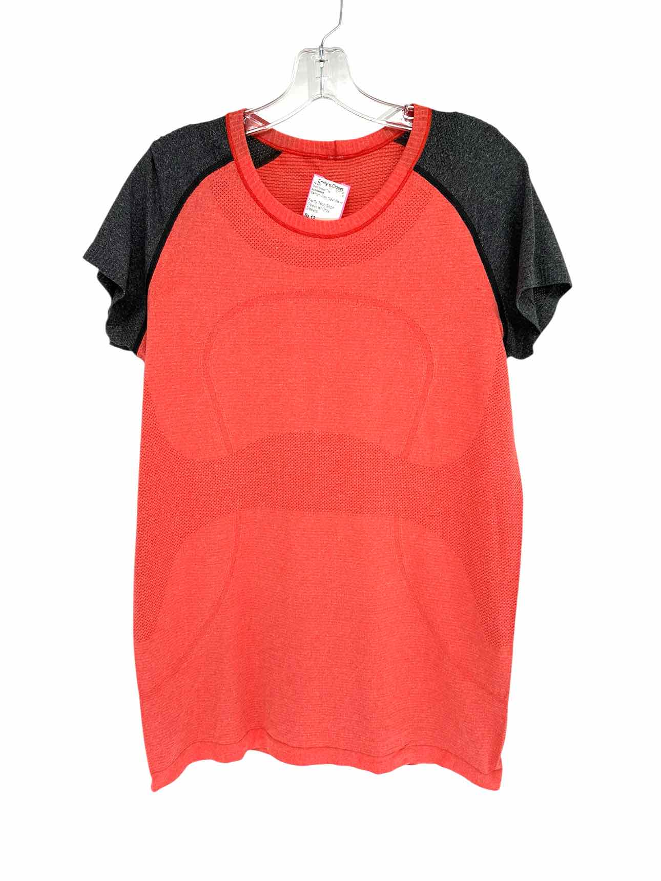 Lululemon Swifty Tech Short Sleeve Salmon Size 12