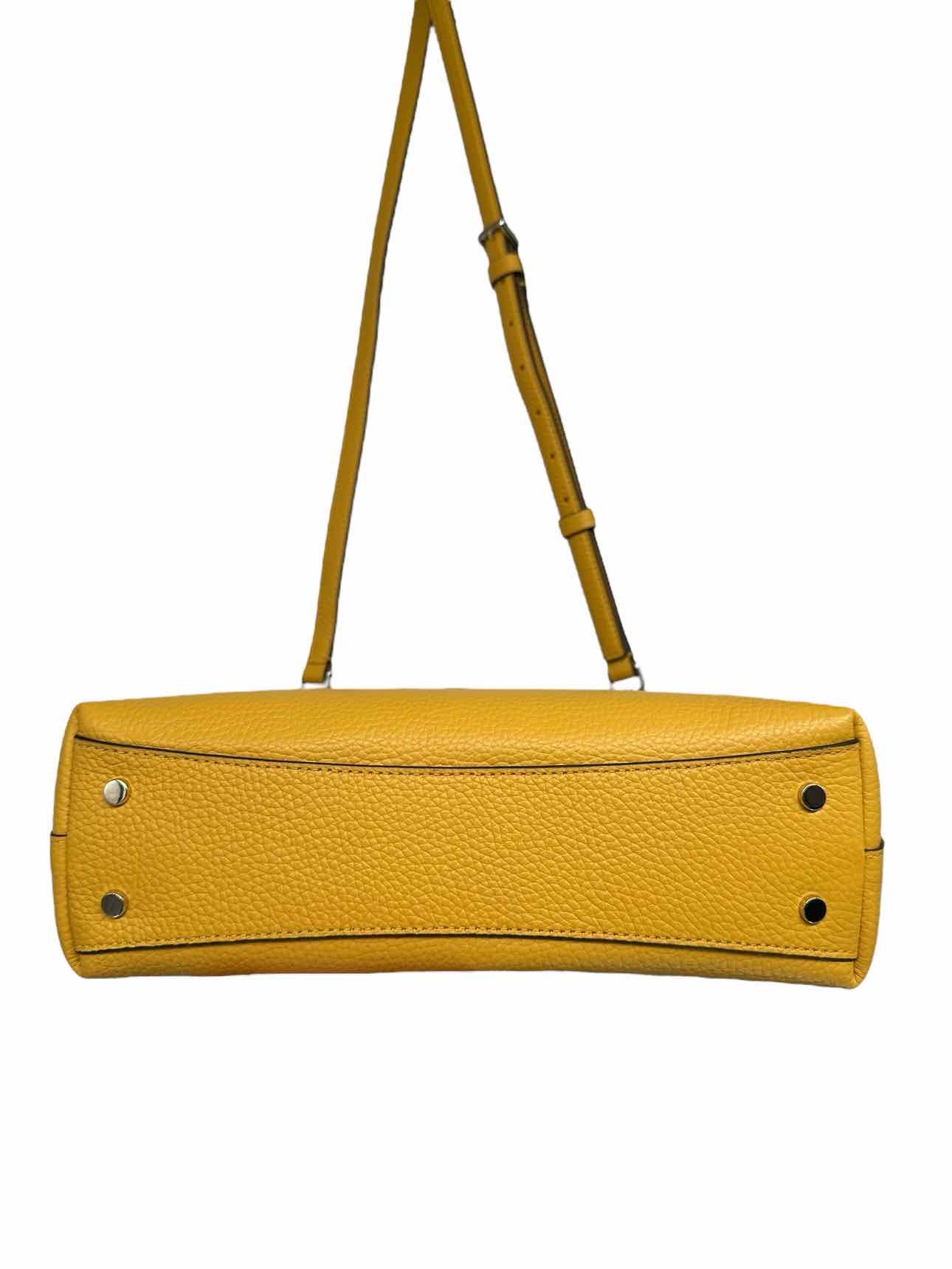 Kate Spade Aubrey Leather Satchel Gold Leather Satchel