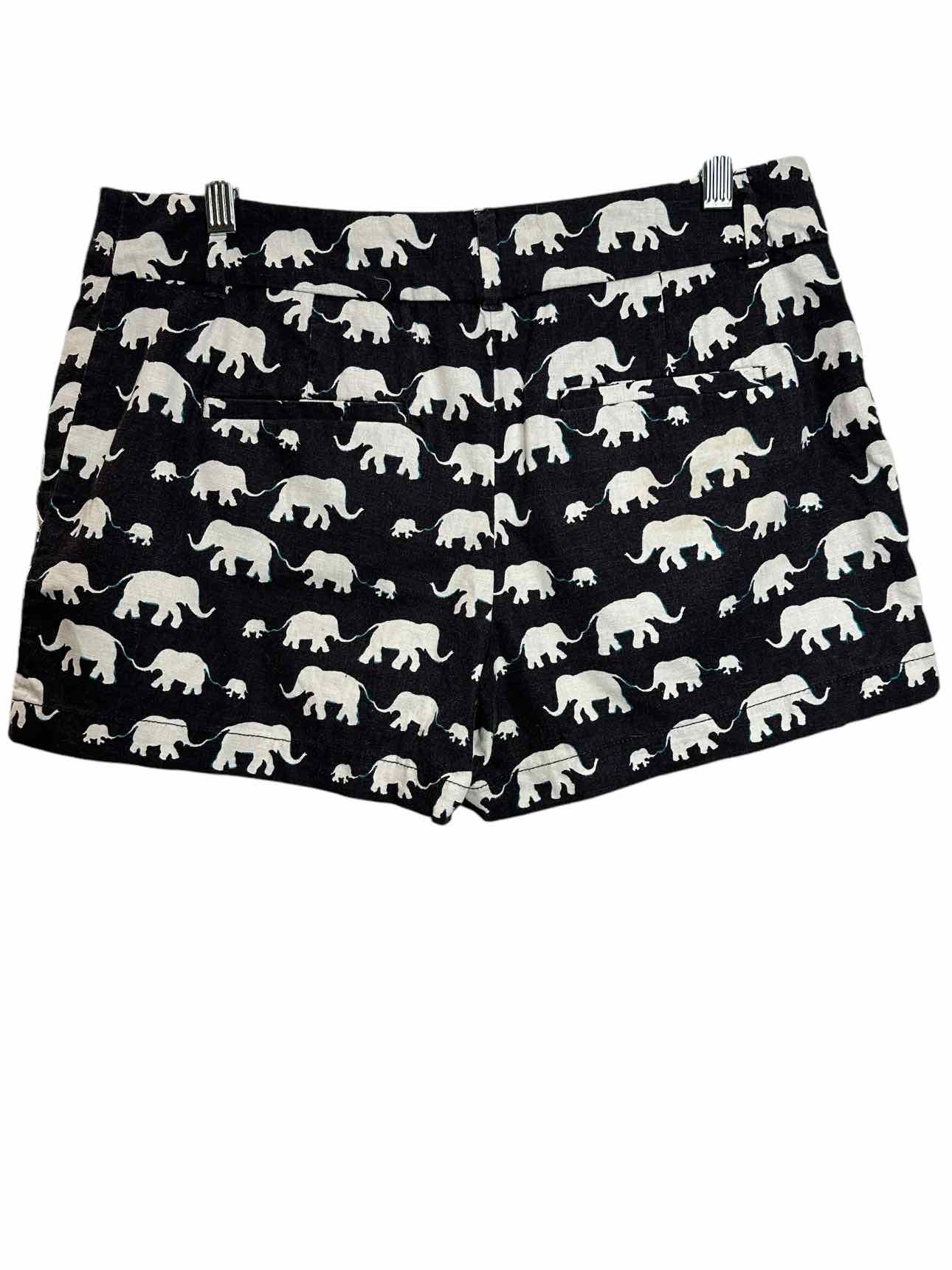 Loft Navy Elephant Print Size 2 Shorts