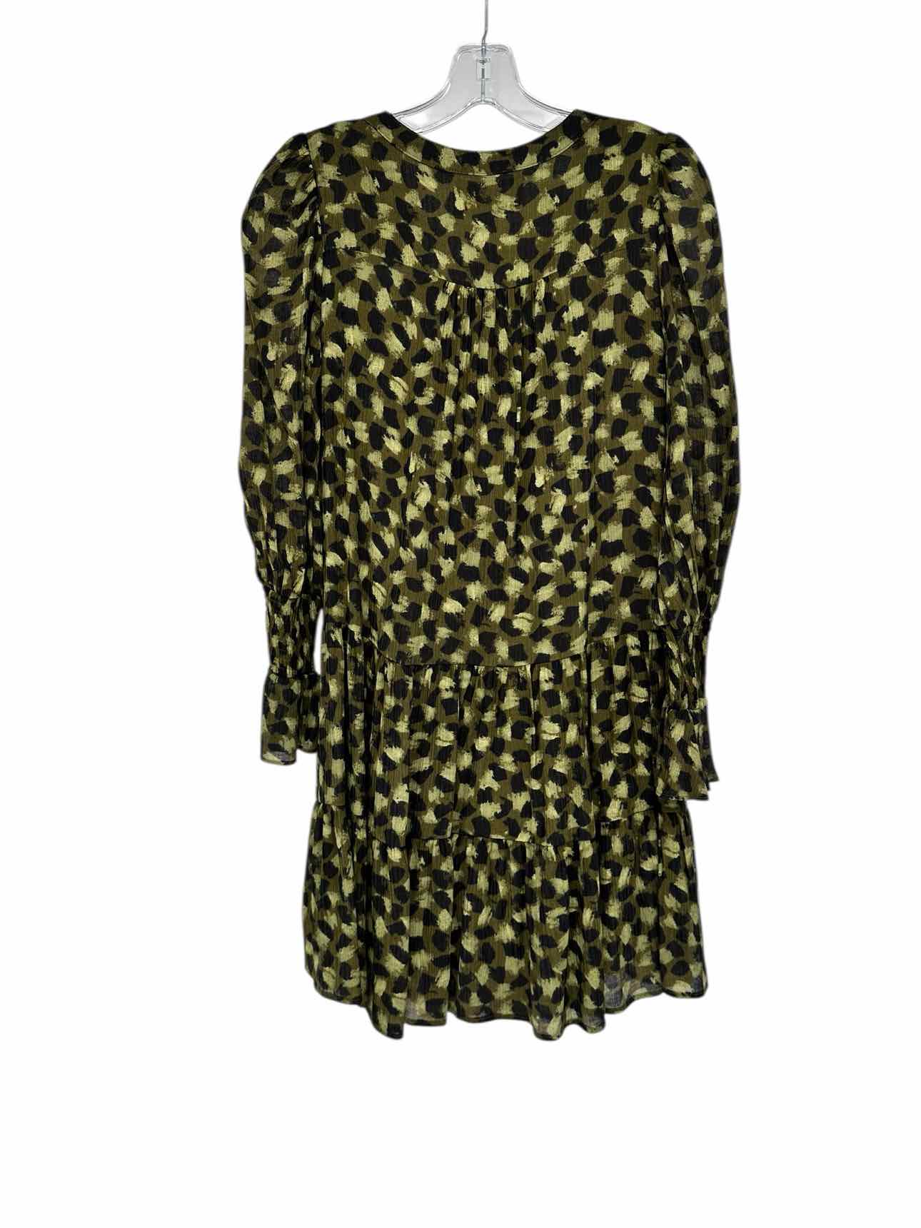 Pomander Place Tuckernuck Tiered Green Dress Size XXS
