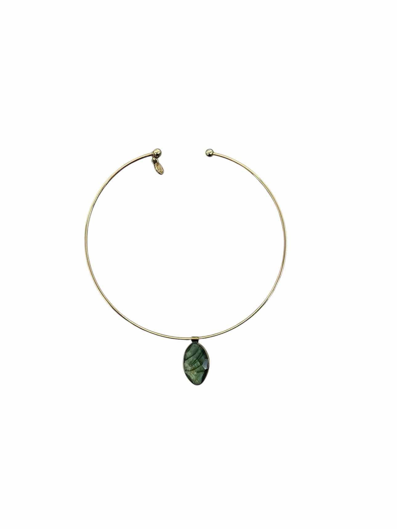 Elizabeth Stone Moon Gazer Pendant w/ Choker Necklace