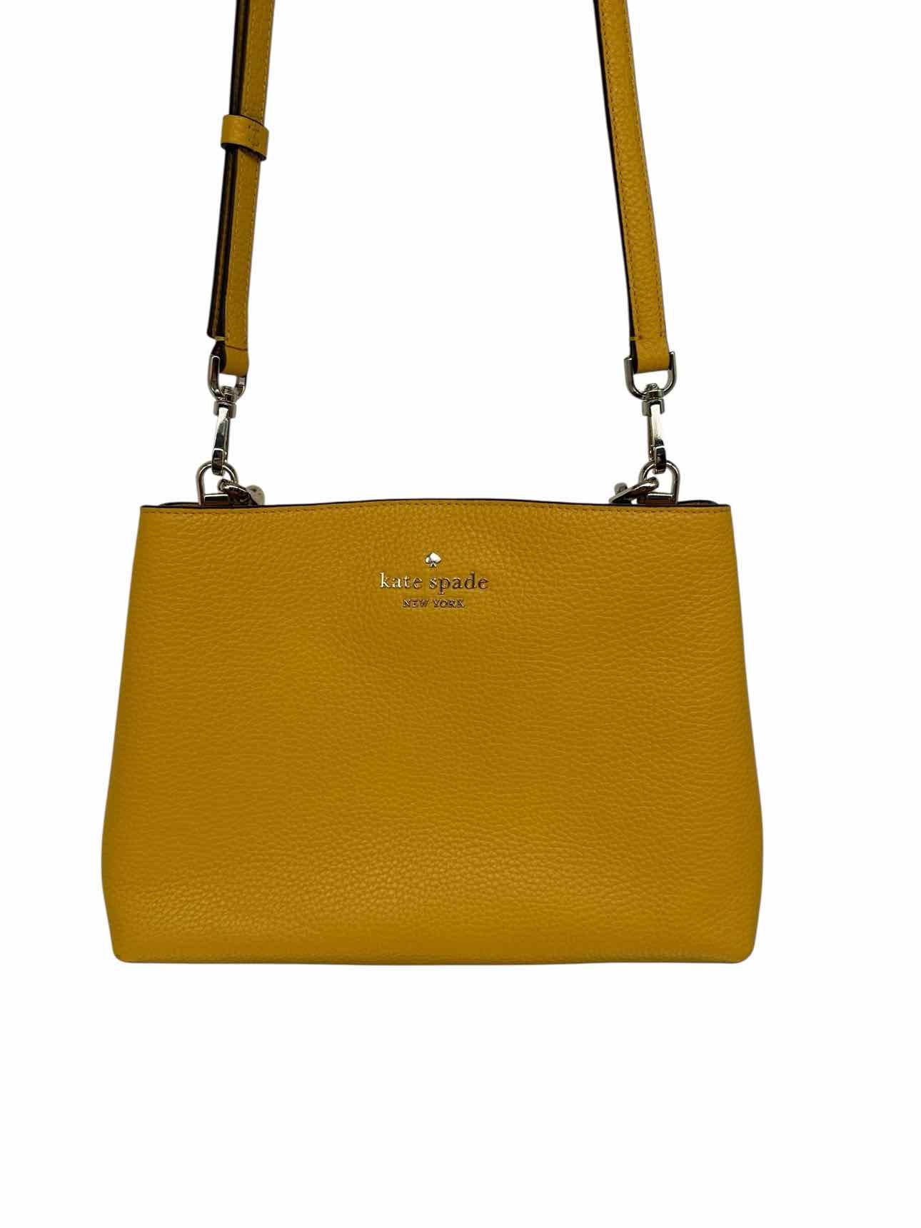 Kate Spade Aubrey Leather Satchel Gold Leather Satchel