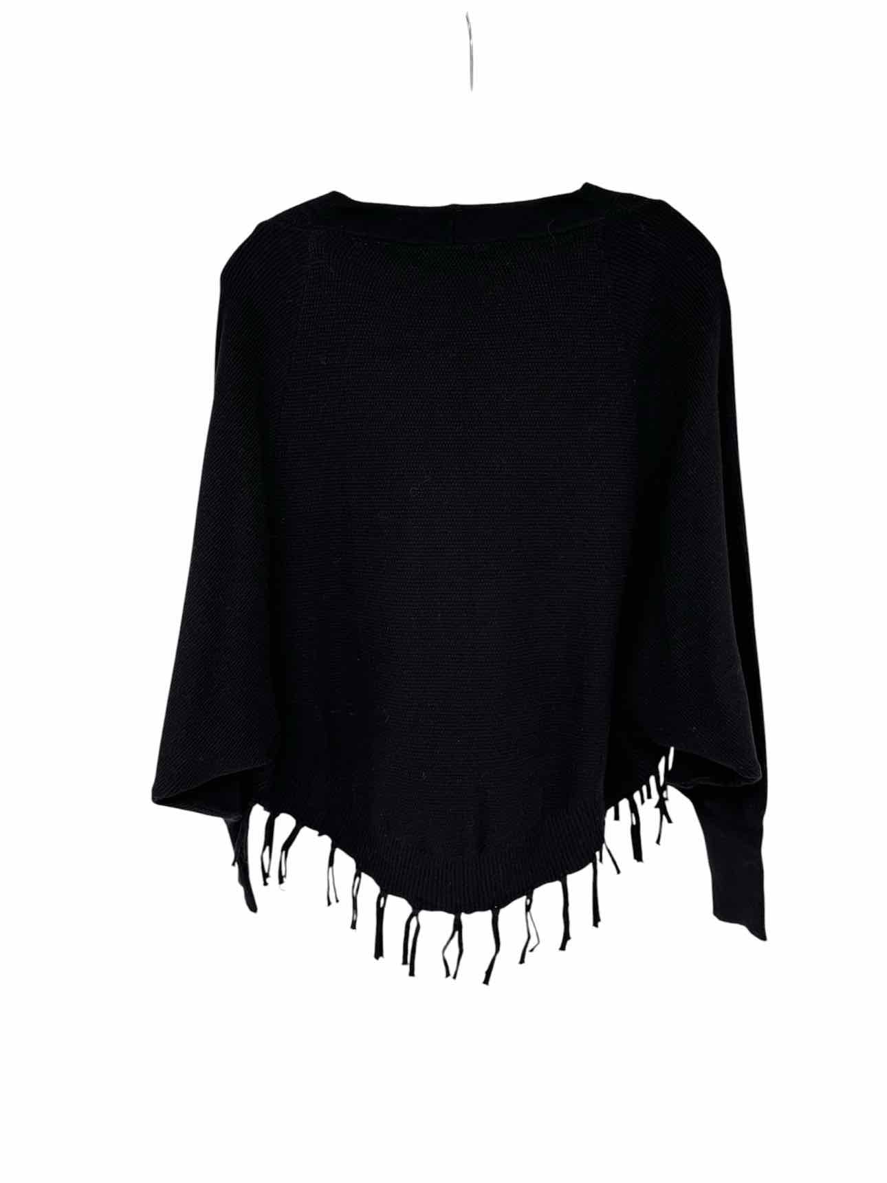 Coco + Carmen Black Carter Fringe Cardigan Size S/M **NEW**