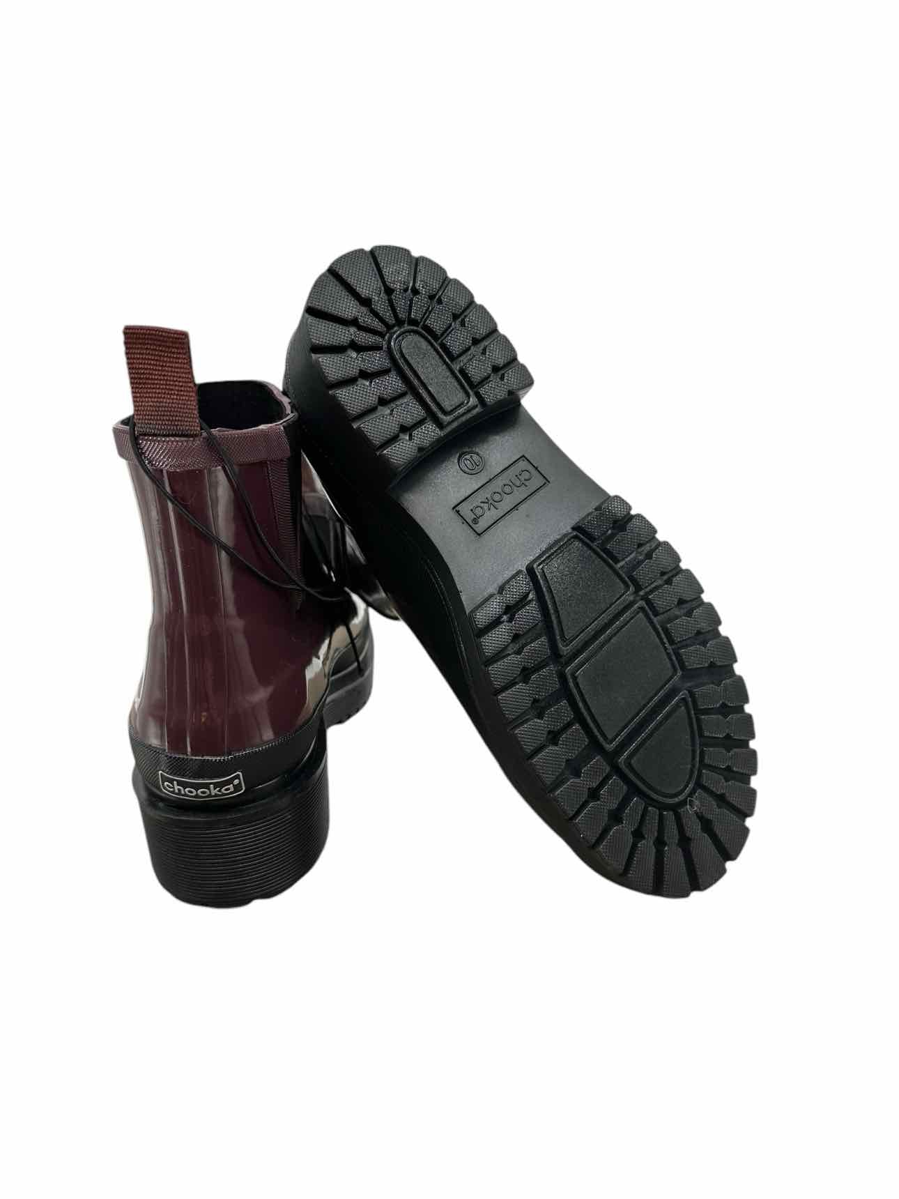 Chooka Plum Shoe Size 10 Rain Boots