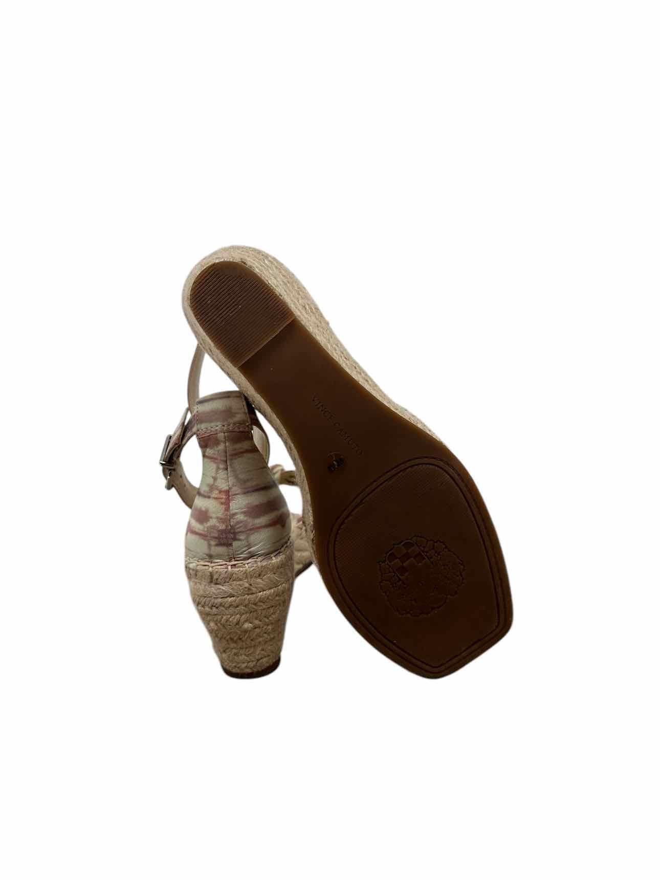 Vince Camuto Jadeya Braided Espadrille Wedge Cream Shoe Size 9 **NEW**