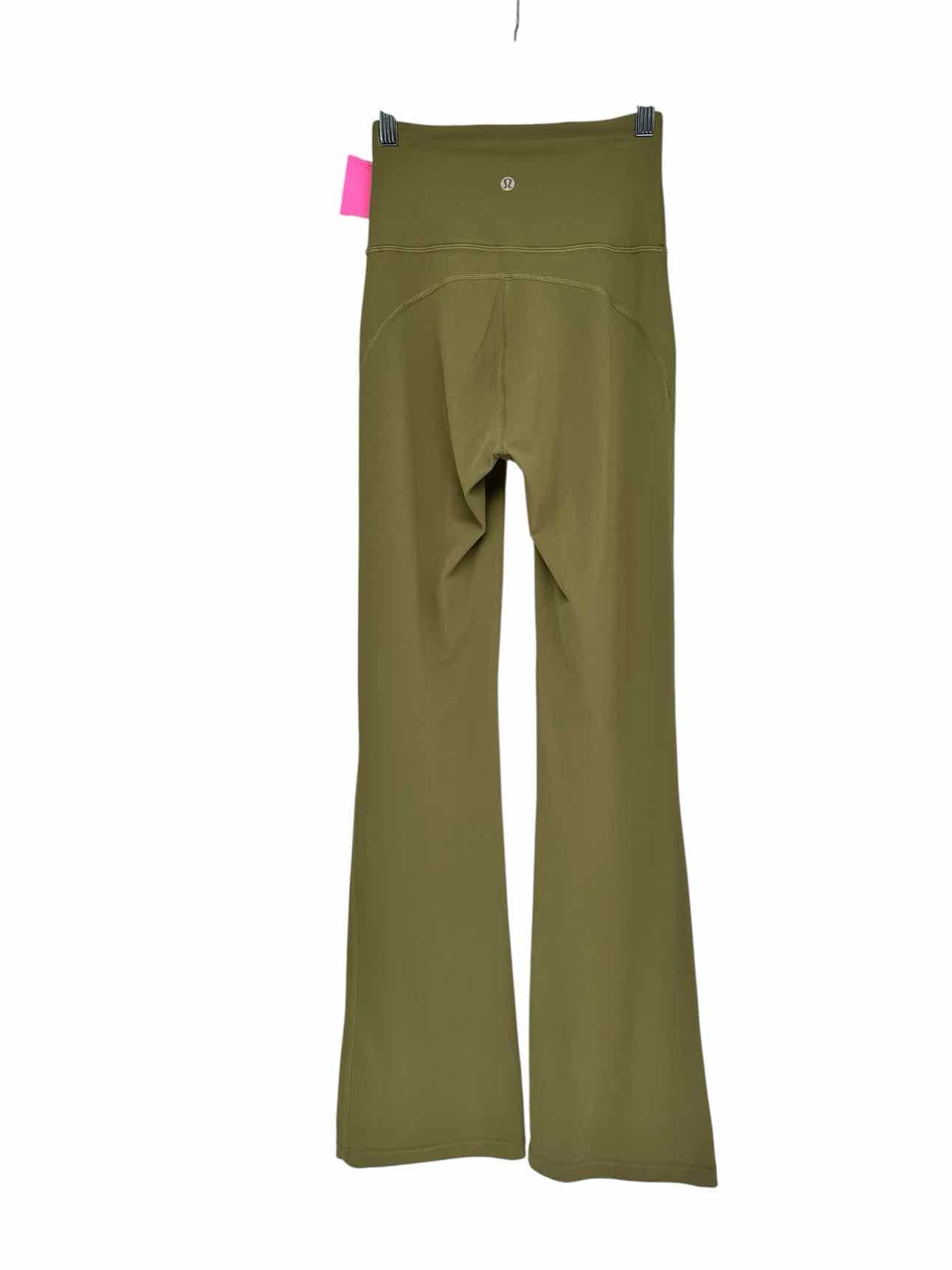 Lululemon Olive Groovy High-Rise Flared Pants Size 2