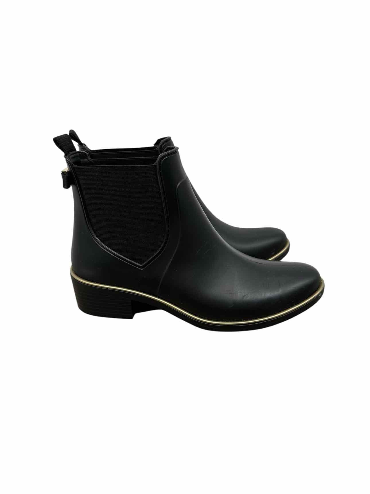 Kate Spade Sedgewick Rain Boot Black Shoe Size 6