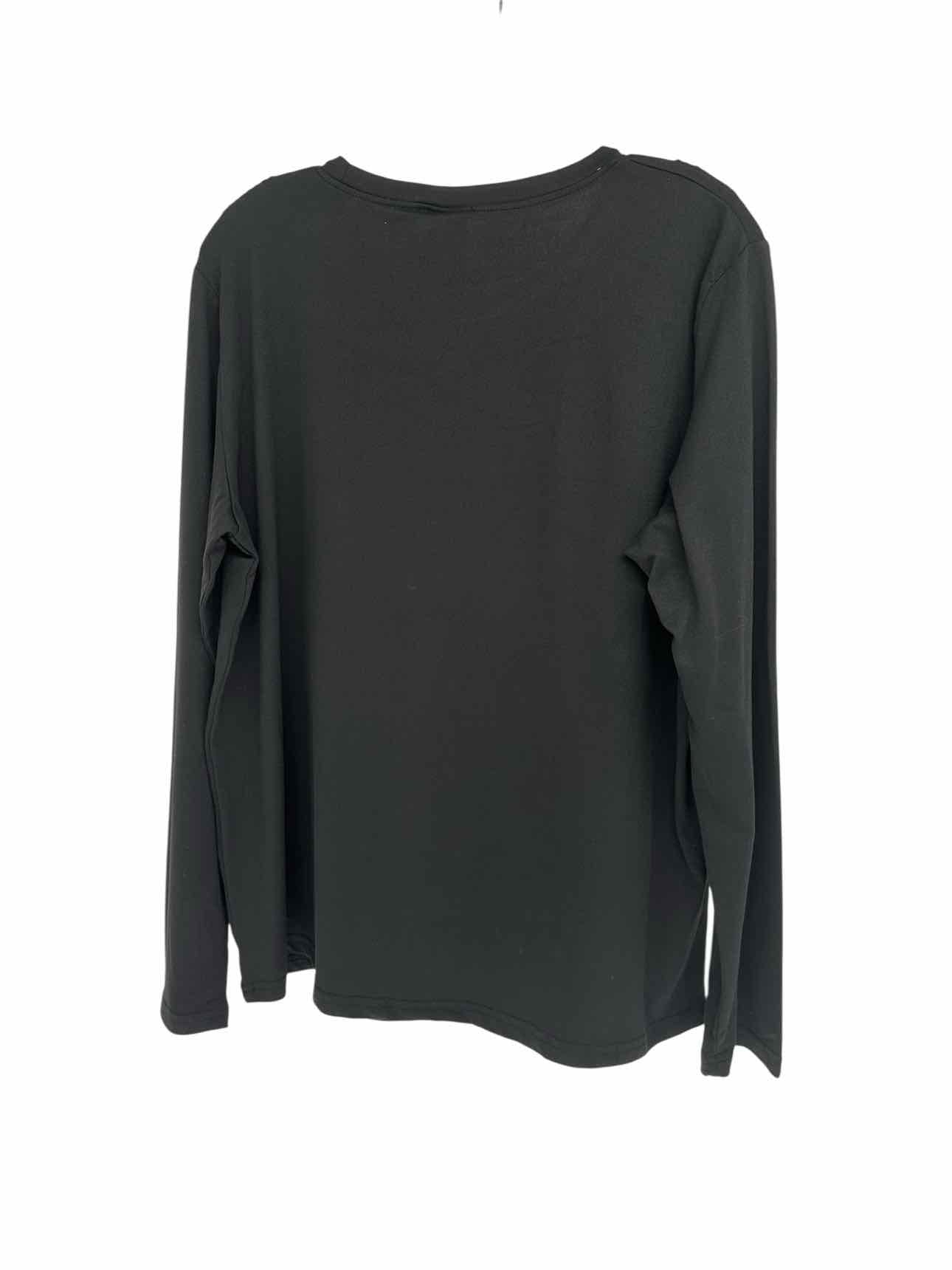 Black "Buffalo" Football Size XL Long Sleeve Top