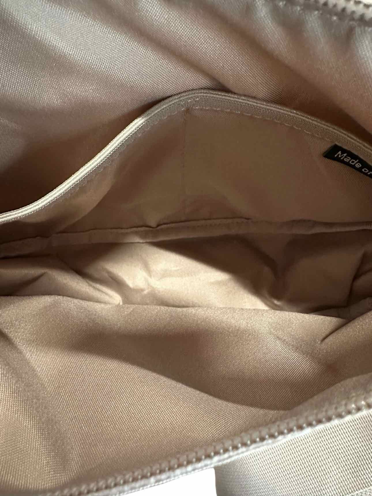 Got Bag Beige Moon Bag Small Nylon Crossbody **NEW**