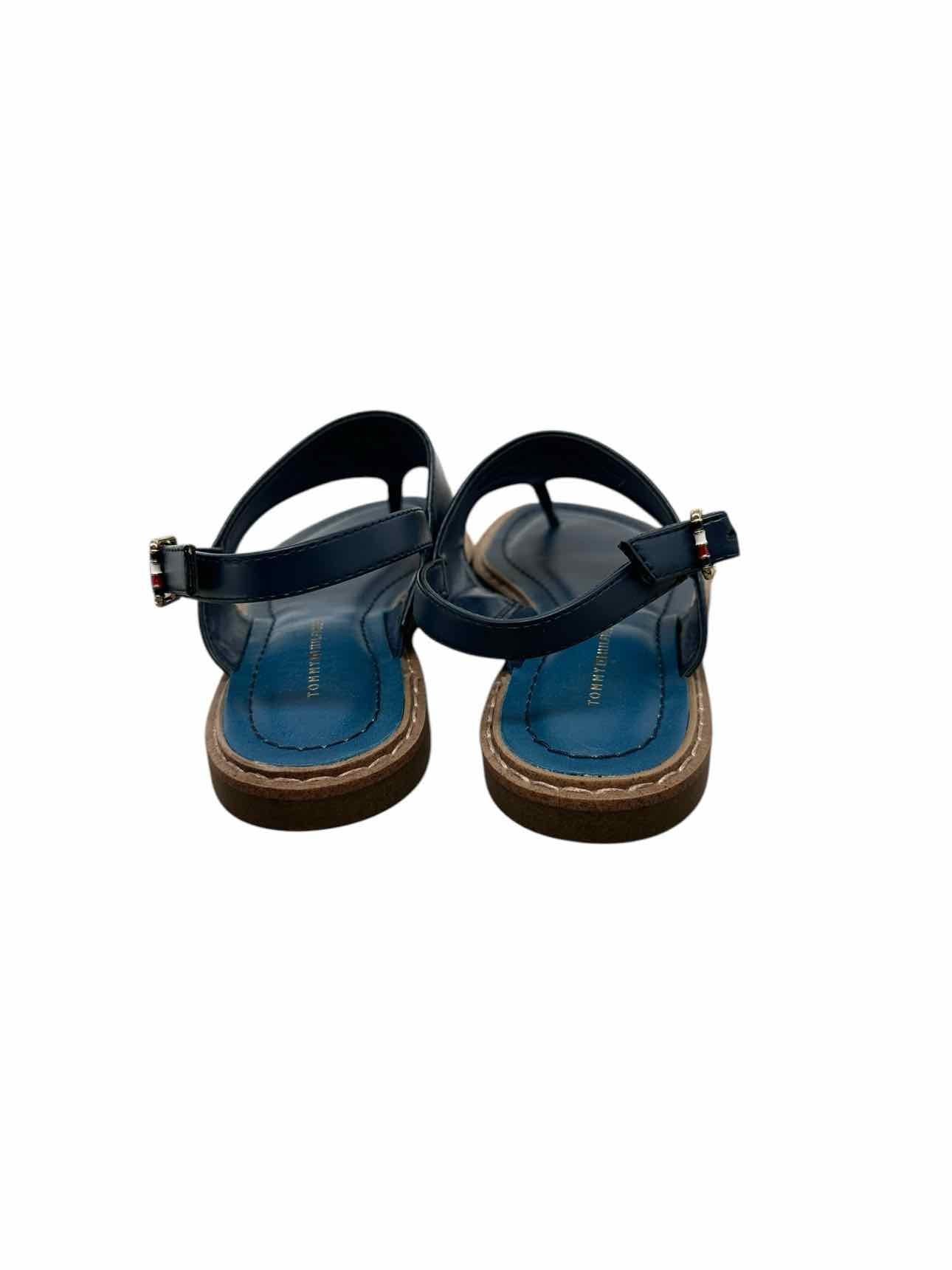 Tommy Hilfiger Navy Sandals Shoe Size 7.5 **NEW**