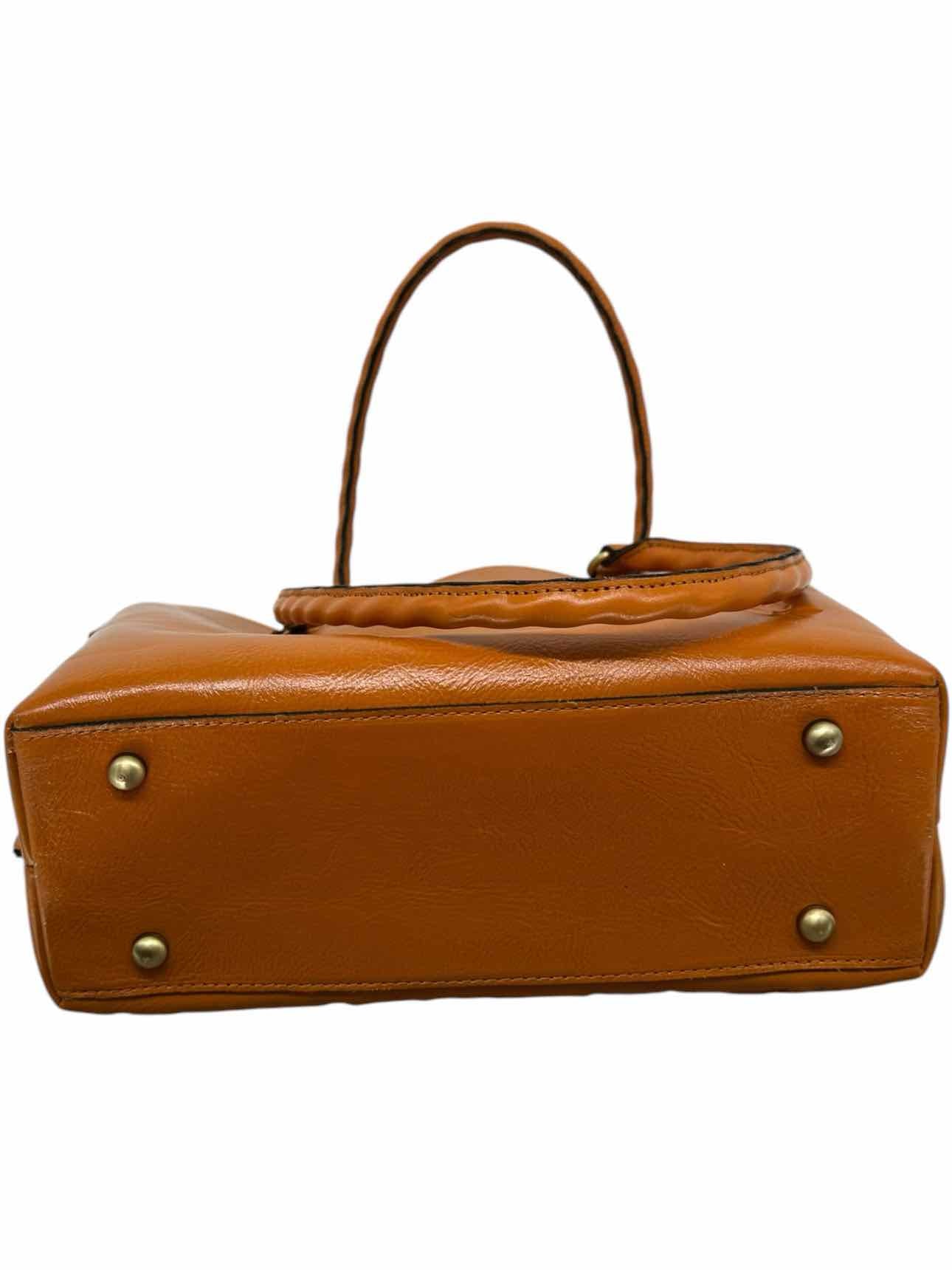 Patricia Nash Orange Leather Tote
