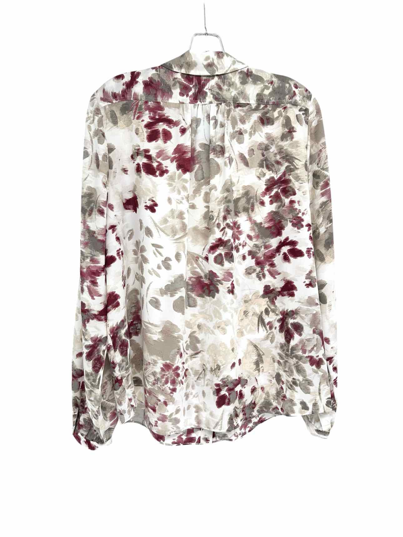 NYDJ Floral Long Sleeve Top Size M