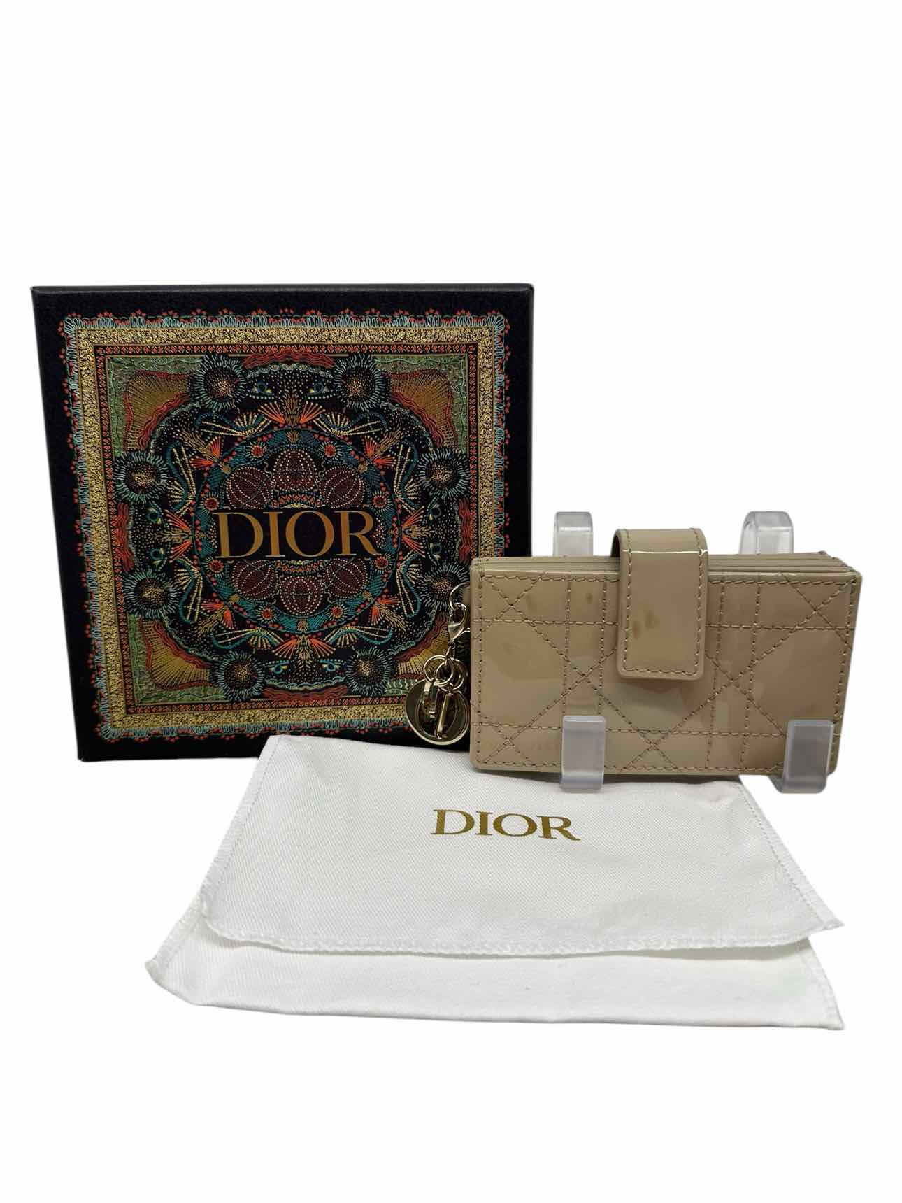 Dior Lady Dior Jasmine Card Holder **AS IS**