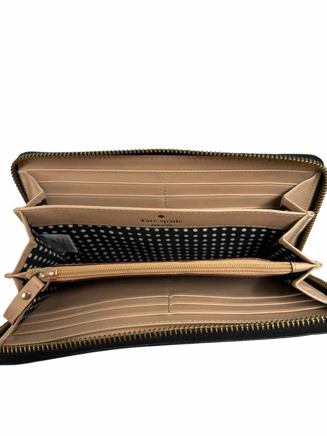 Kate Spade Stacy Emerald Avenue Zip Around Accordion Wallet