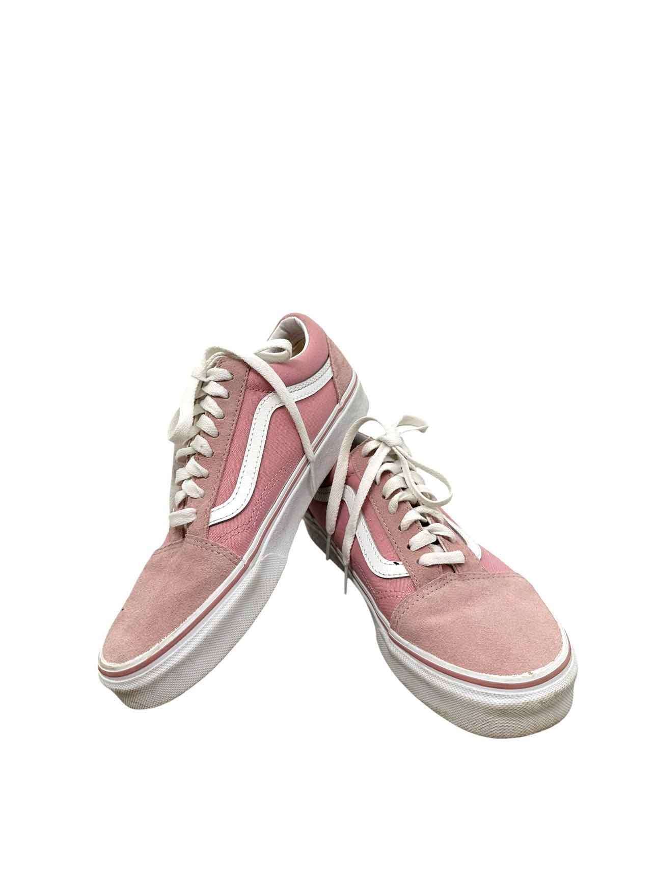 Vans Old Skool Pink Shoe Size 8 Sneakers