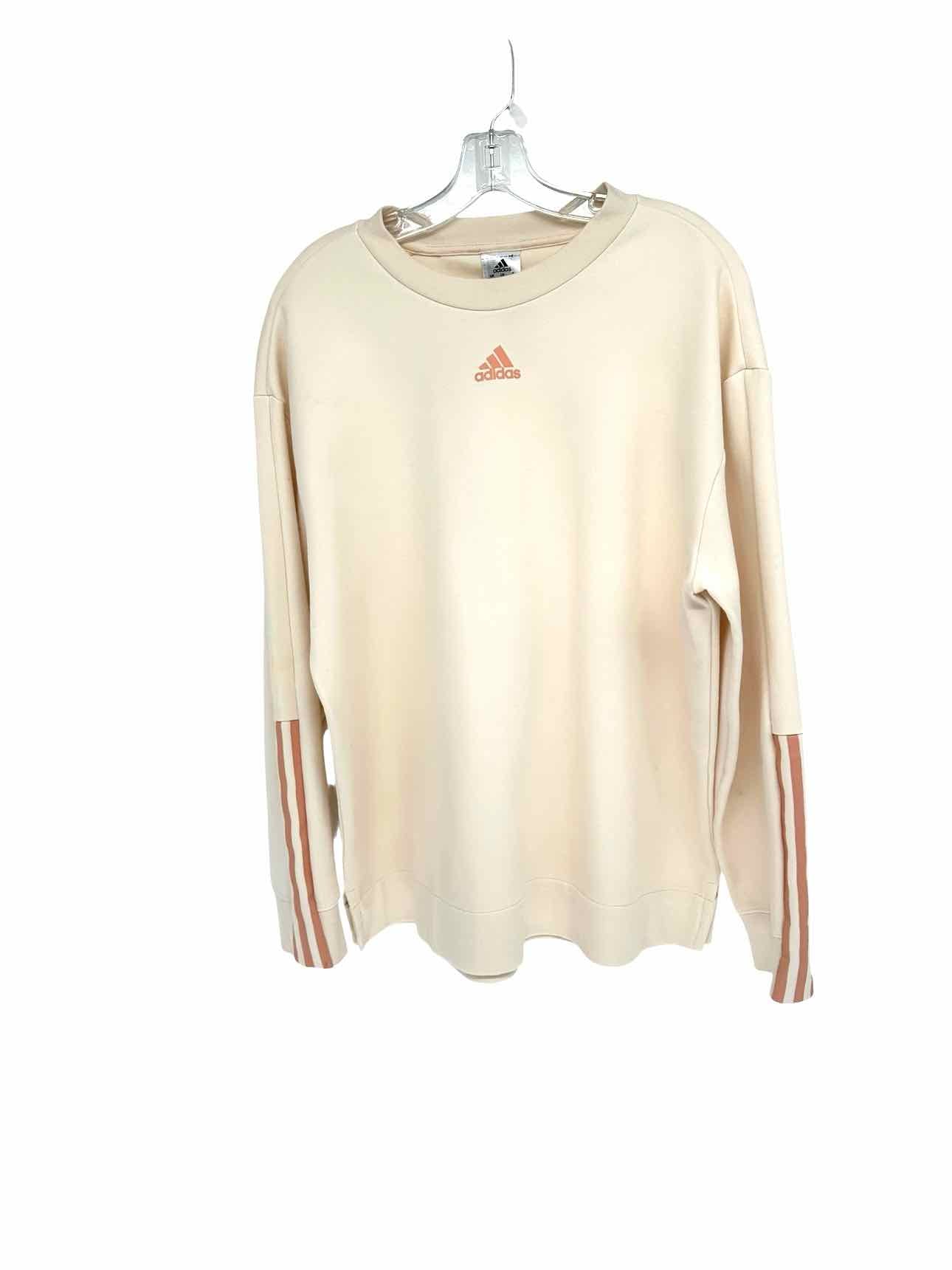 Adidas Cream Size L Sweatshirt