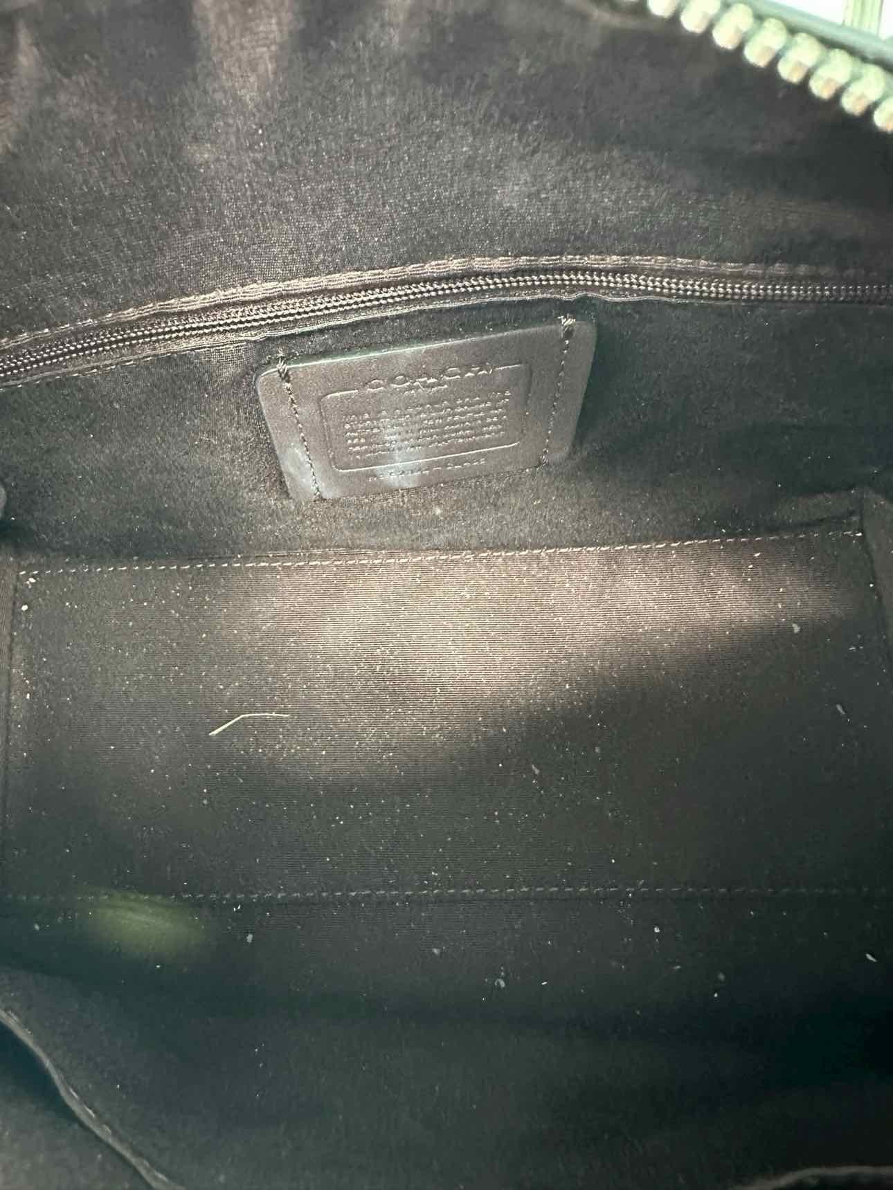 Coach Rowan Signature w/ Floral Print Satchel