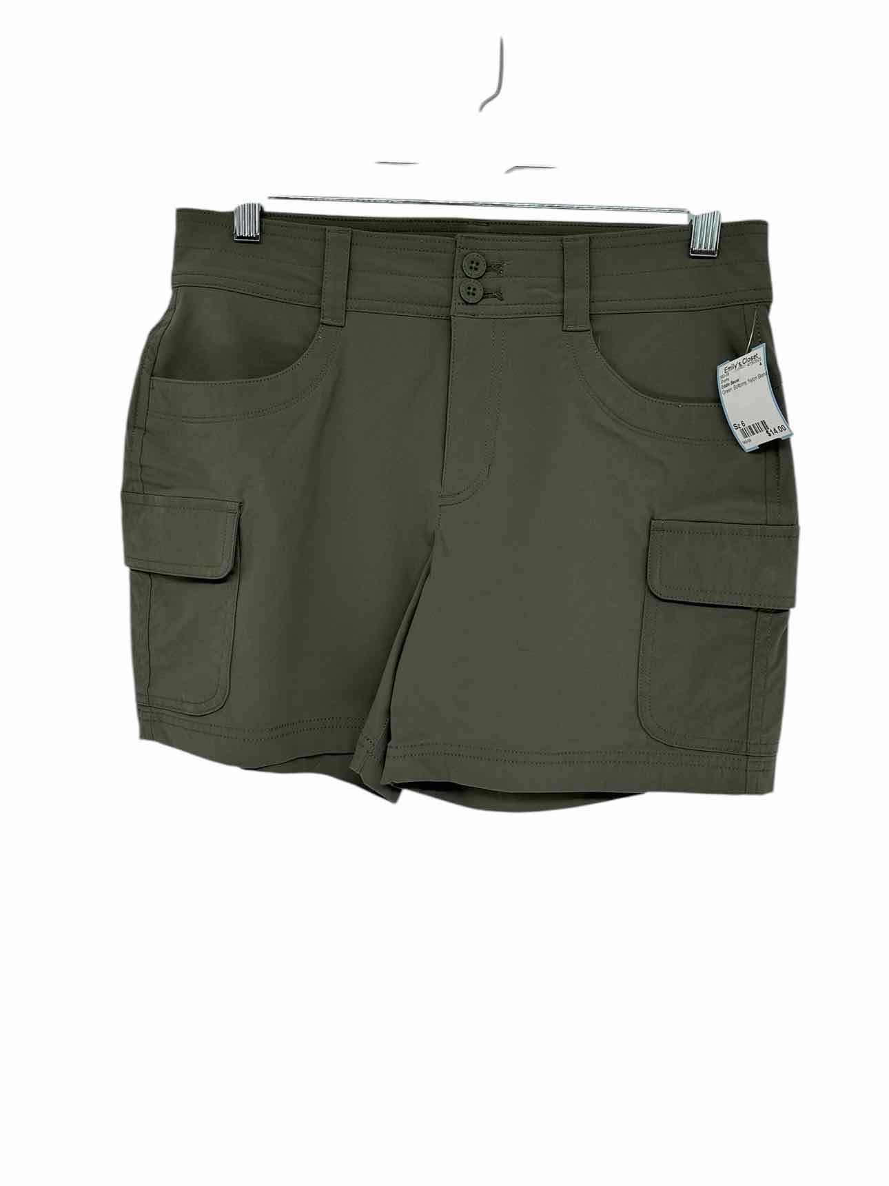 Eddie Bauer Green Shorts Size 6