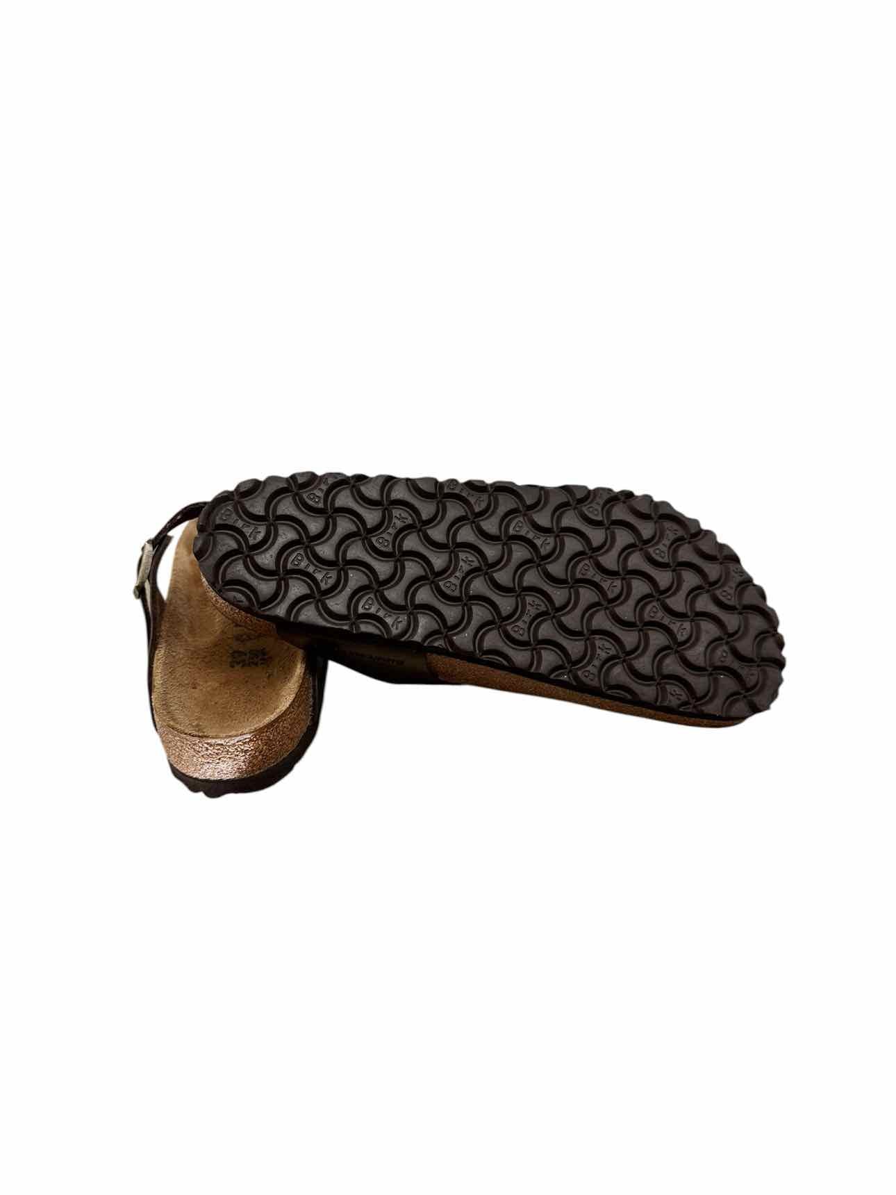 Birkenstock Gizeh Brown Sandals Shoe Size 8