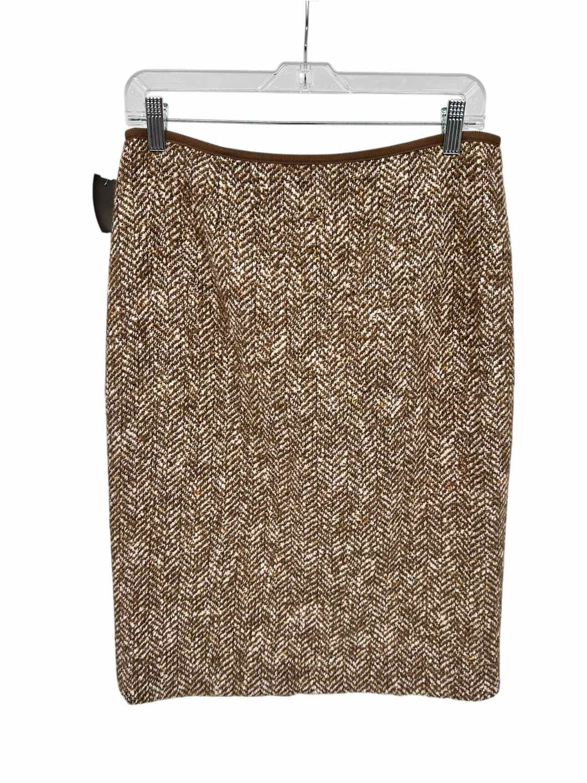 Worth Brown Size 6 Skirt