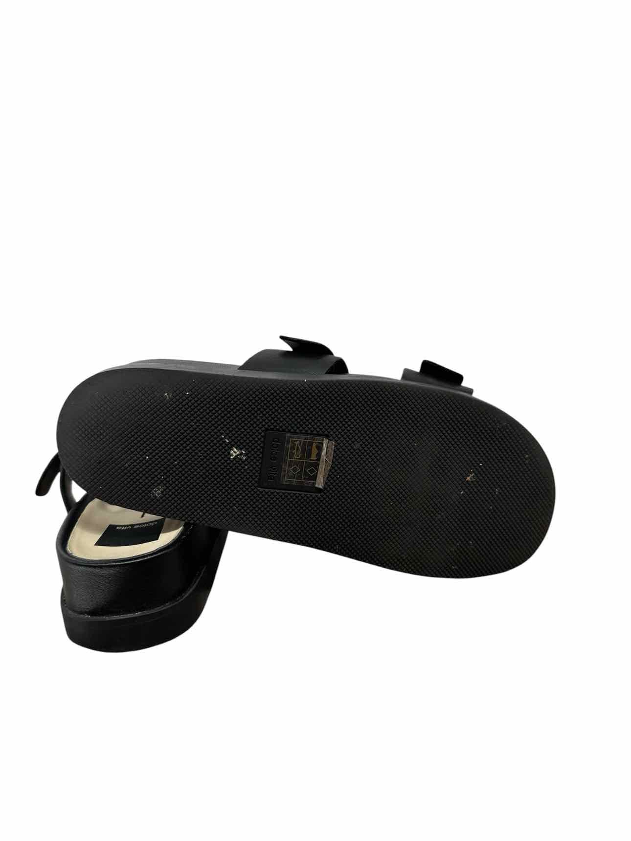 Dolce Vita Black Soya Sandals Shoe Size 6