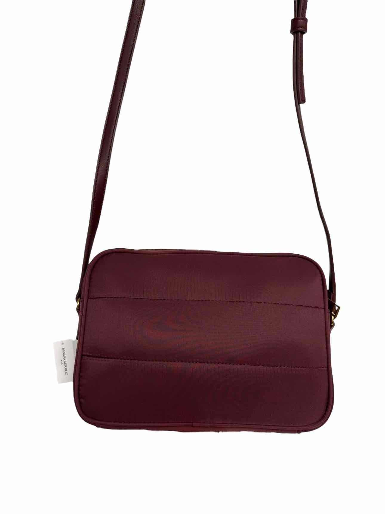 J. Crew Maroon Camera Bag Crossbody **NEW**