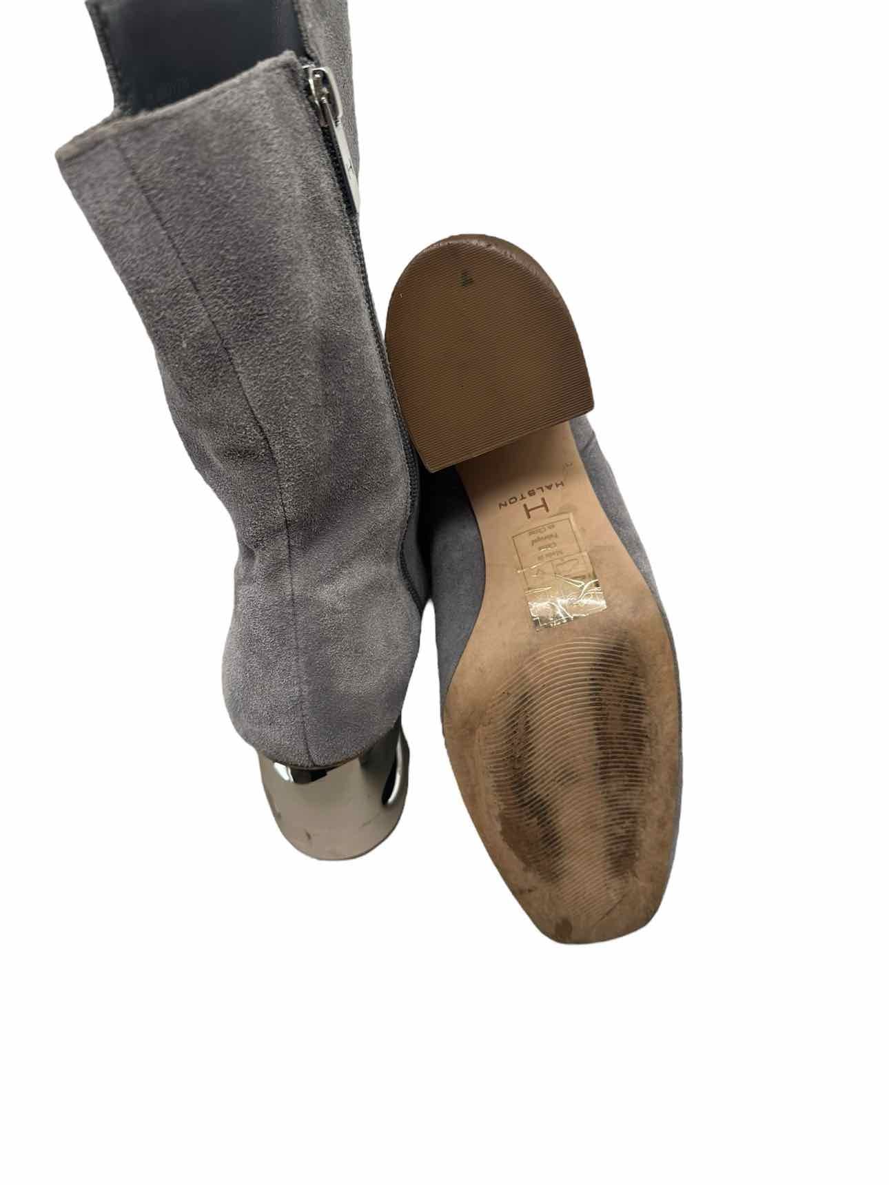 Halston Ryan Bootie Gray Shoe Size 8