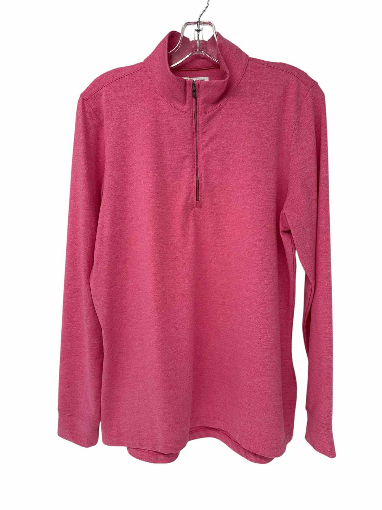 Greg Norman Pink Quarter-zip Size L
