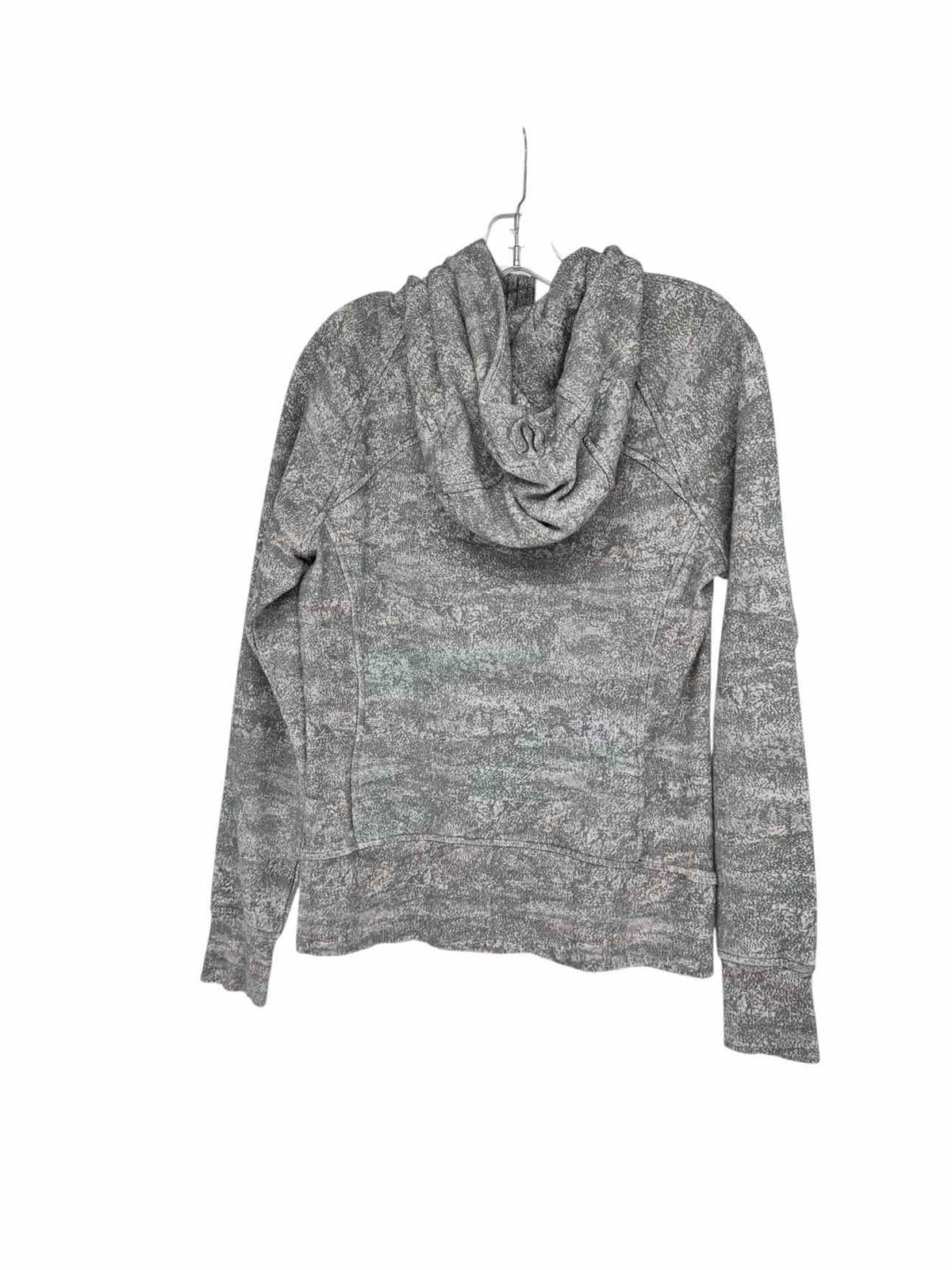 Lululemon Gray Scuba Zip Front Hoodie Size 6