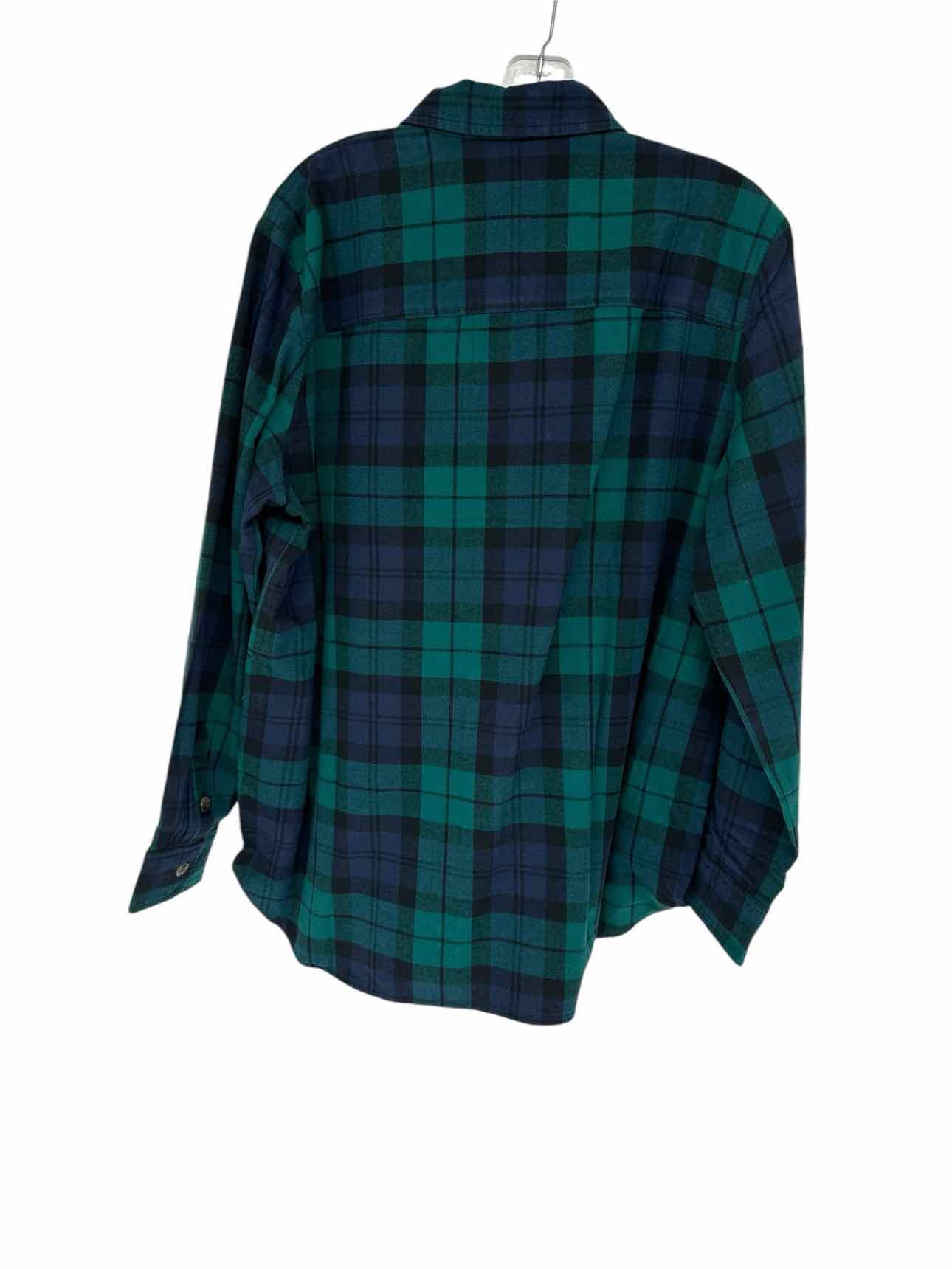 J. Crew Green Long Sleeve Top Size M **NEW**