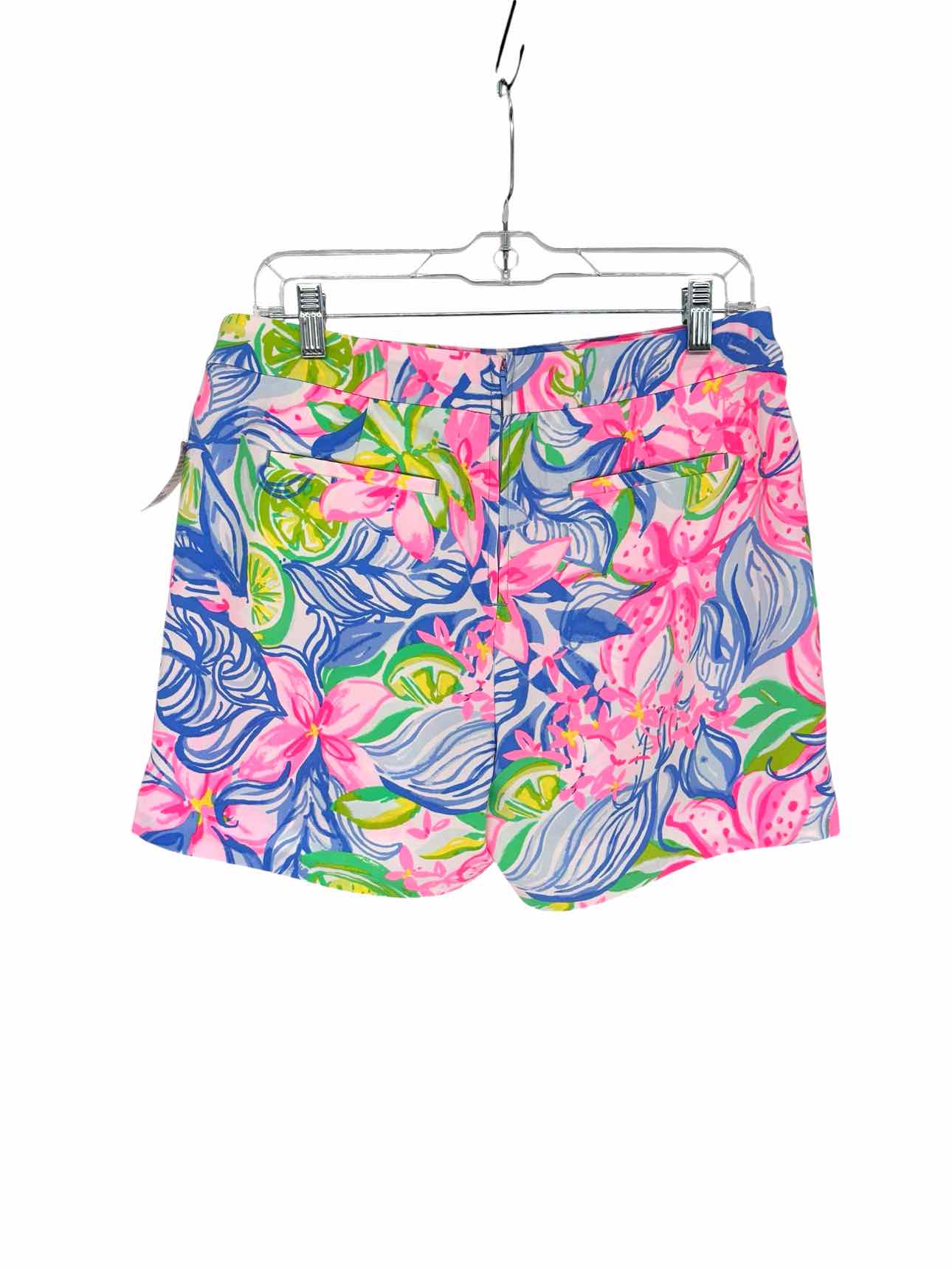 Lilly Pulitzer Ariana Stretch Shorts in Multi Havana Cocktail Size 8